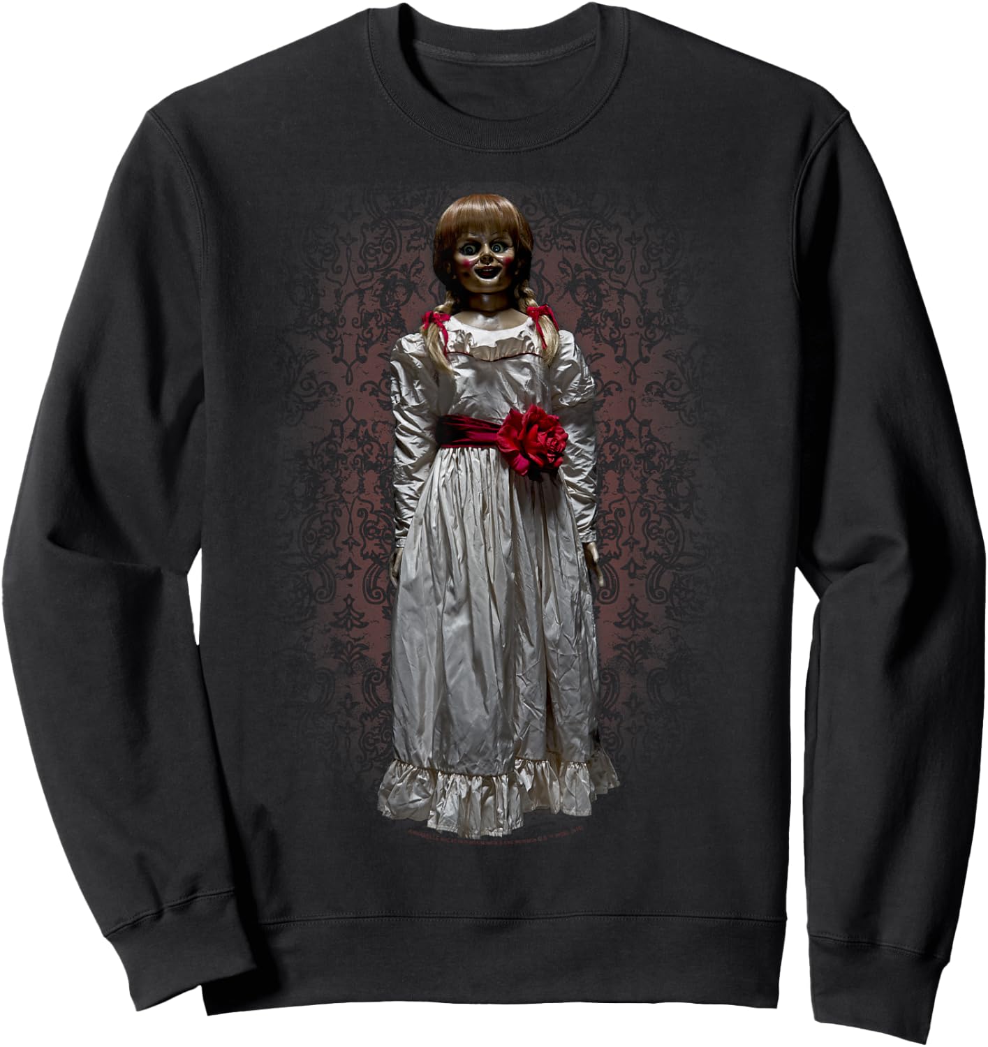 Annabelle Full Portrait Sweatshirt - Sweatshirt | Black