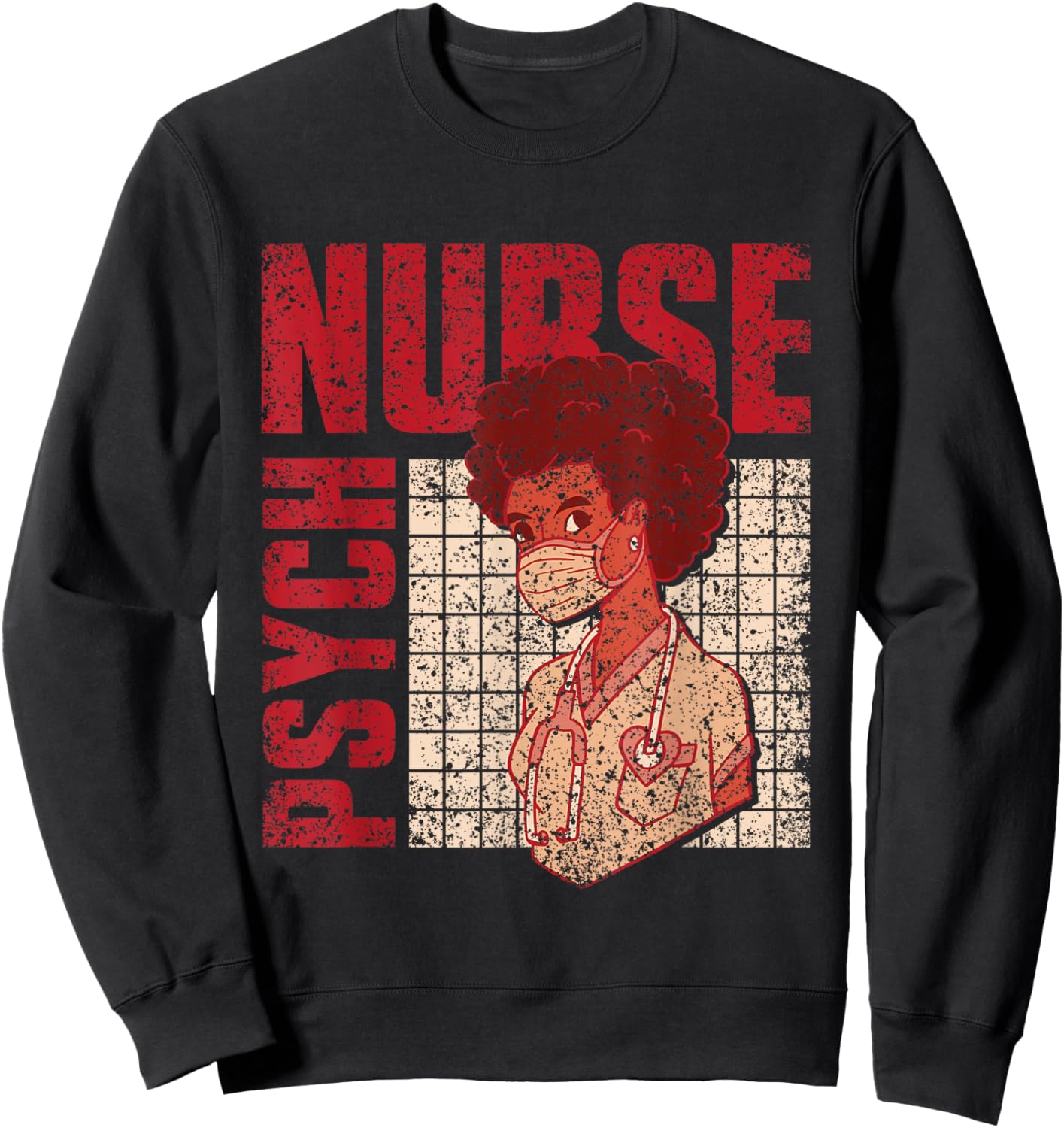 Psych Nurse Nurses Psychiatry Nursing Psychiatric Nurse Sweatshirt - Sweatshirt | Black