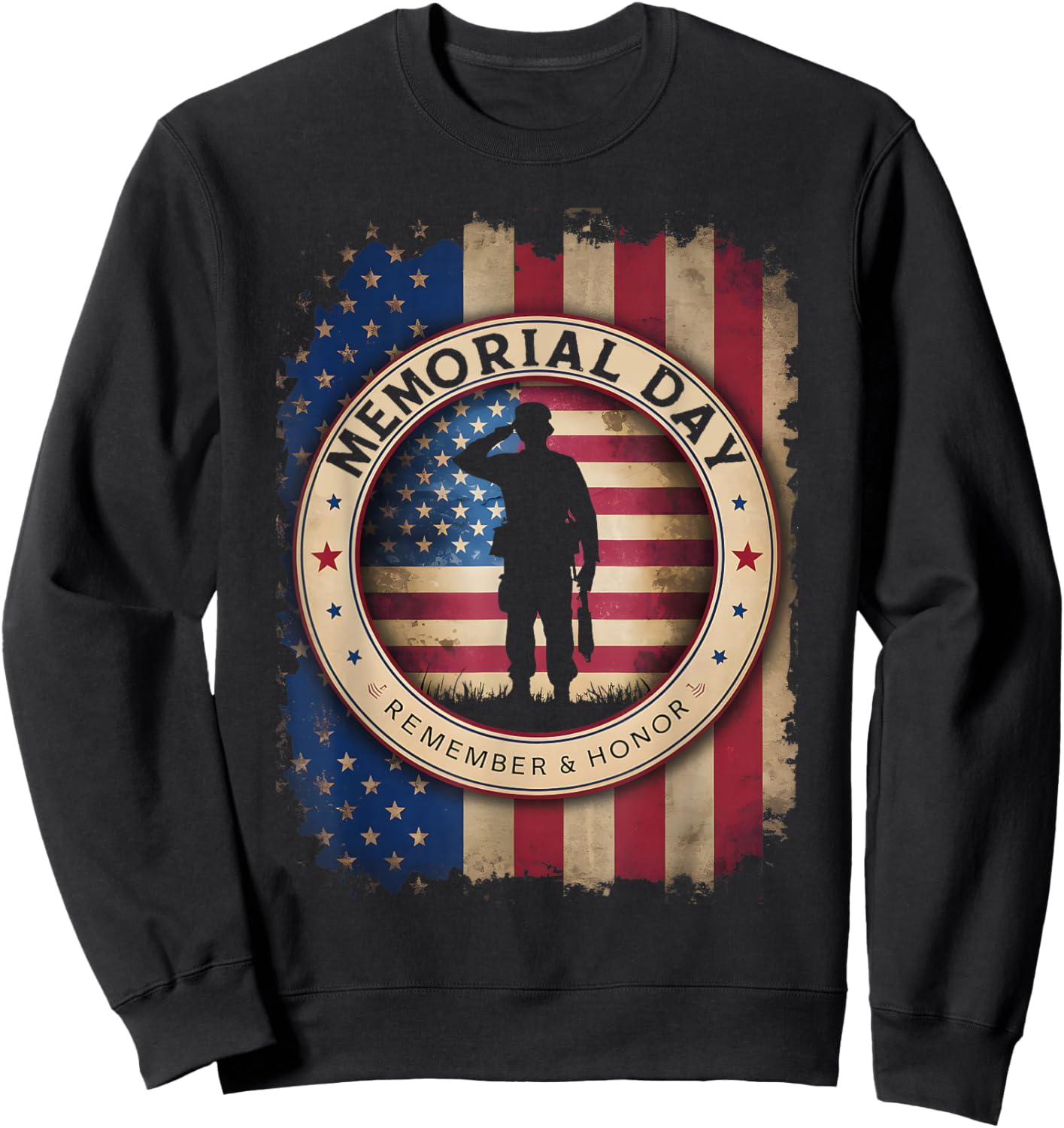 Memorial Day Sweatshirt - Sweatshirt | Black