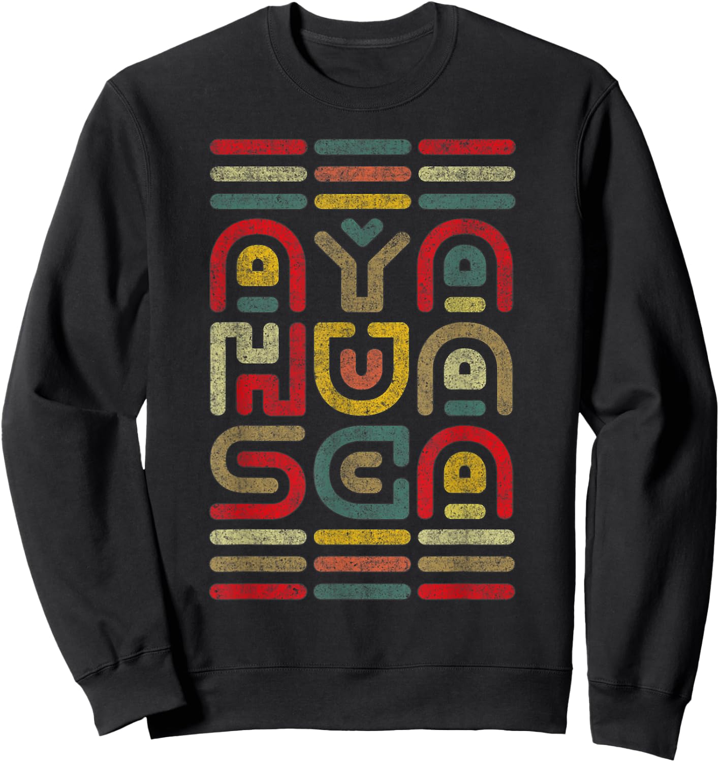 Ayahuasca Shaman - Plant Medicine of Peru, Brazil Rainforest Sweatshirt - Sweatshirt | Black