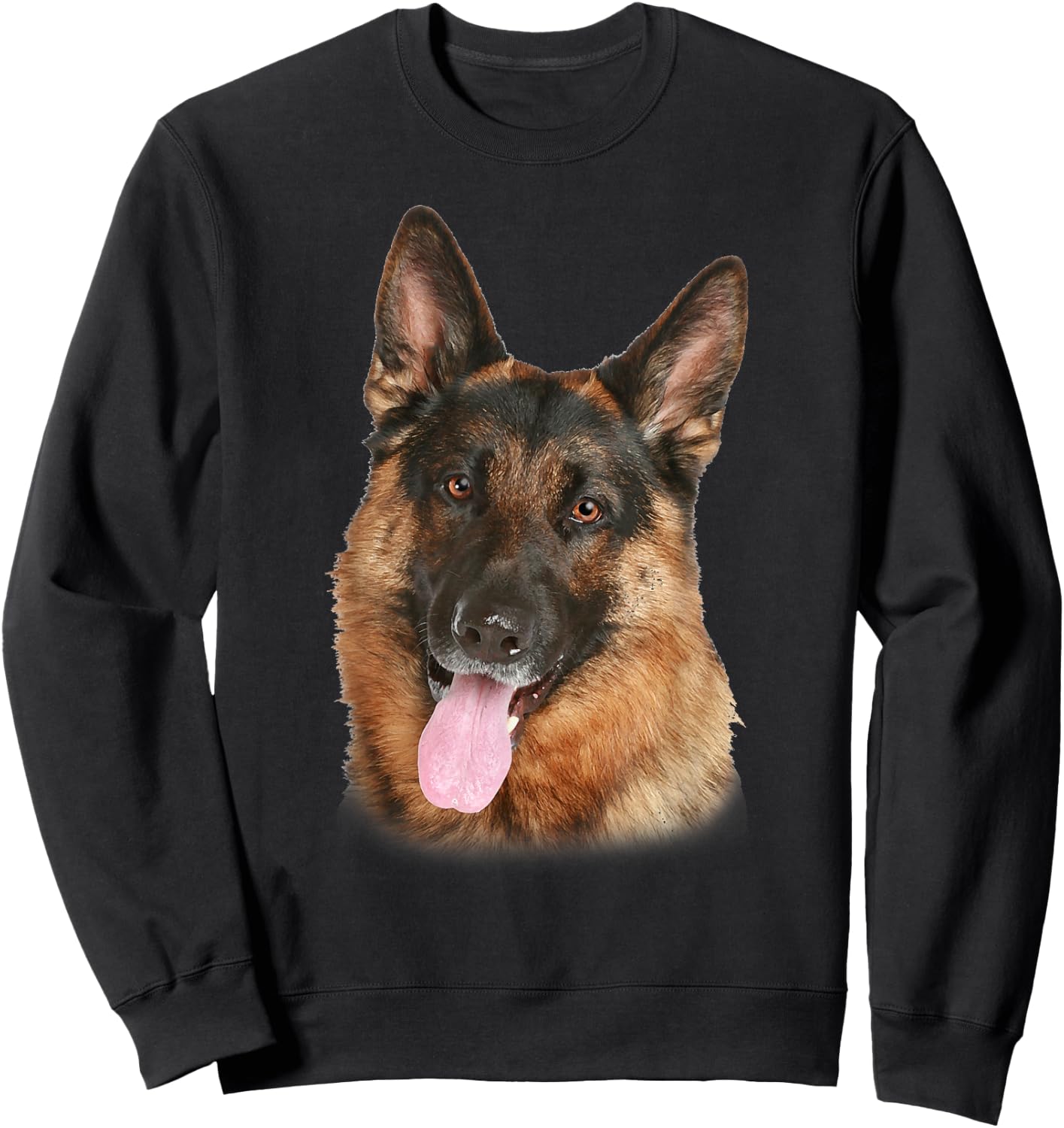 German Shepard Dog GSD Shirt Sweatshirt - Sweatshirt | Black
