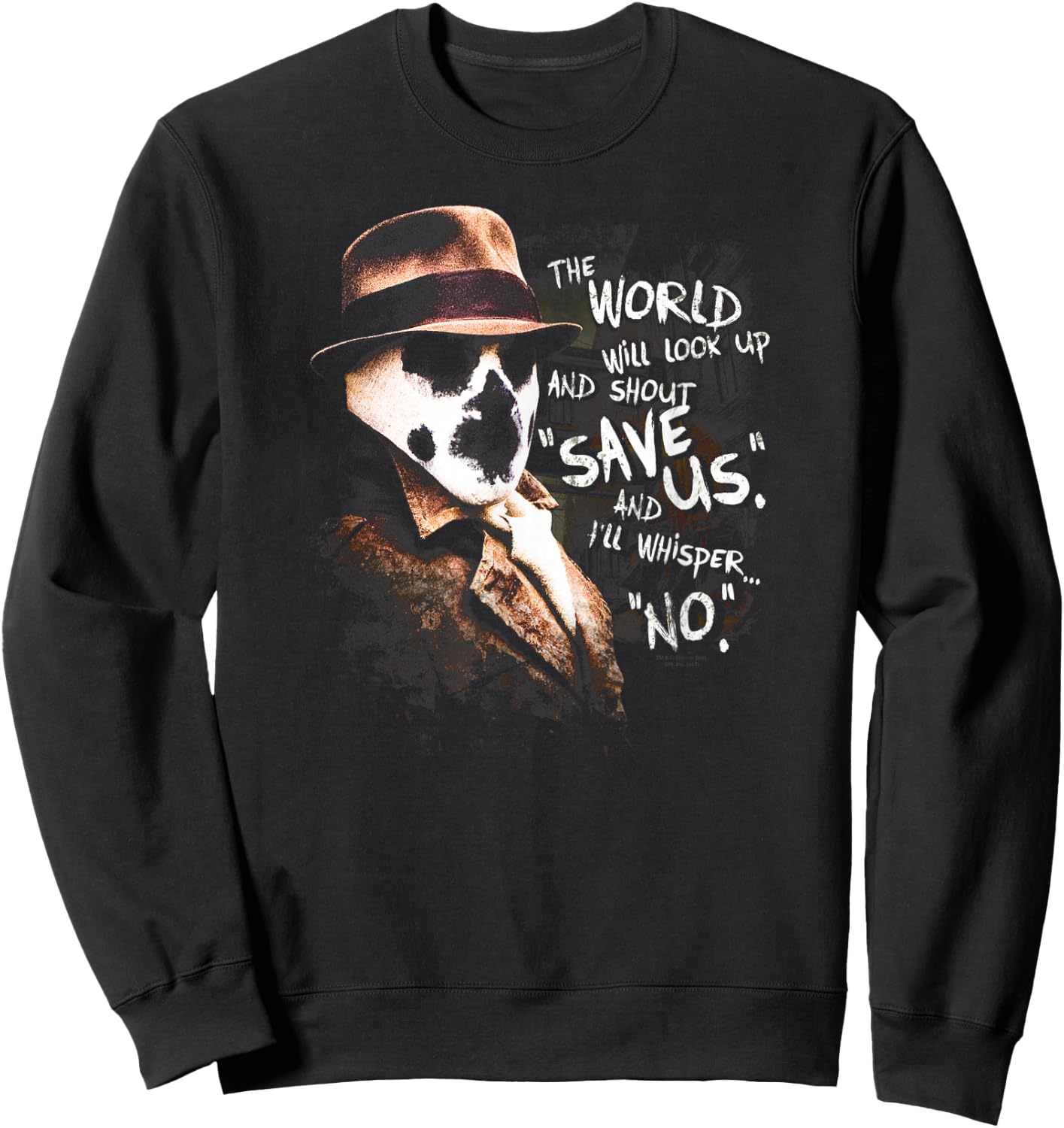 Watchmen Whisper Sweatshirt - Sweatshirt | Black