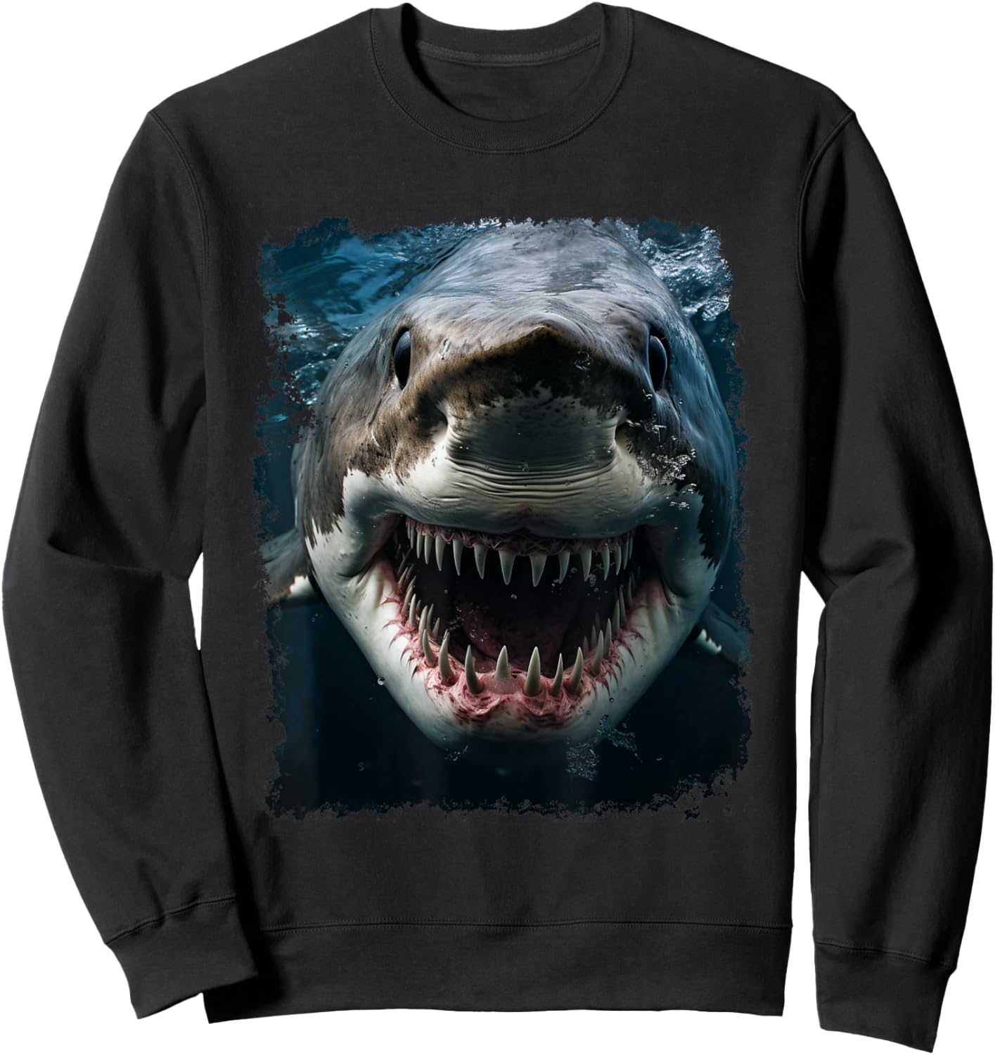 A Shark Sweatshirt - Sweatshirt | Black
