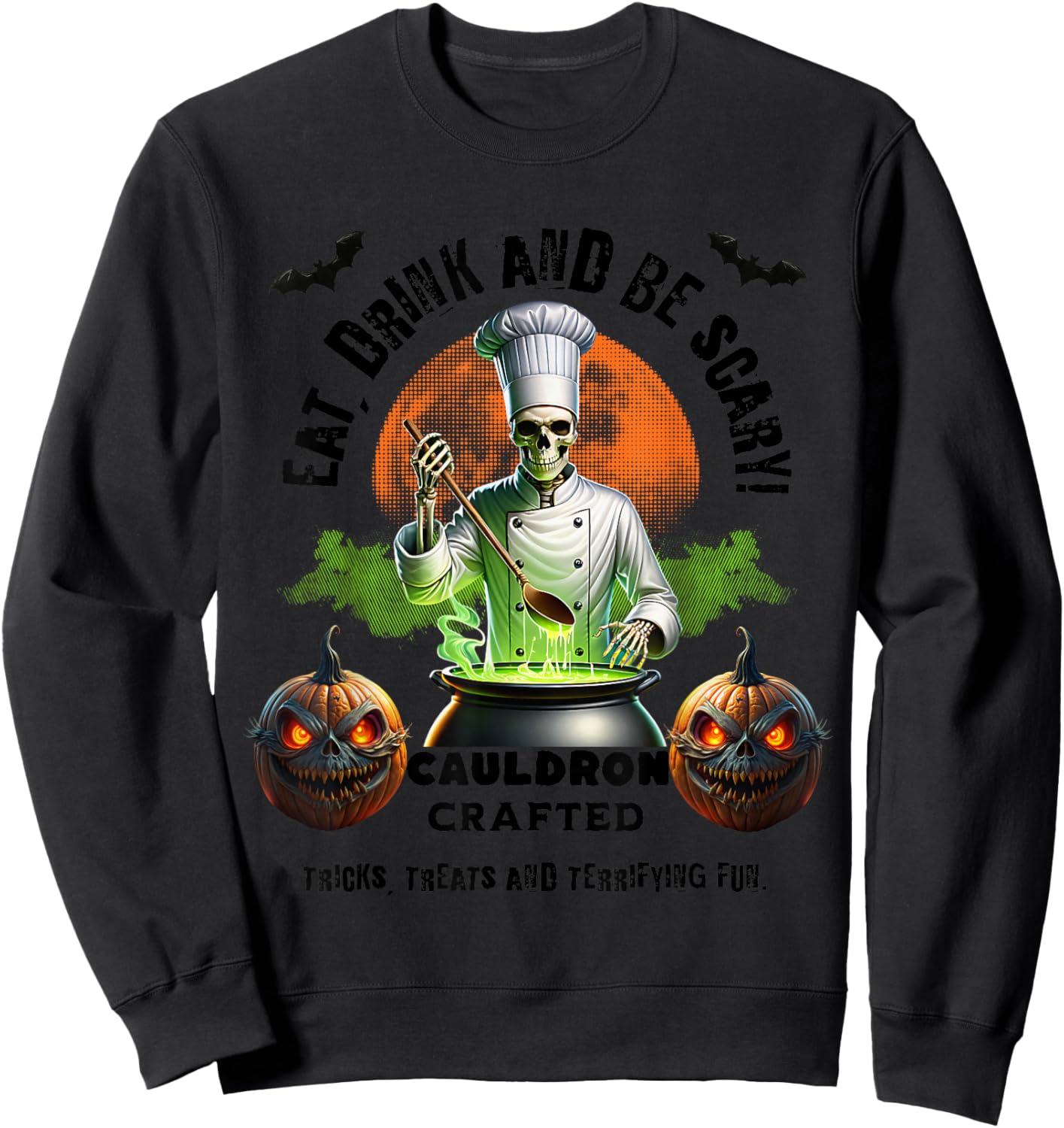 Halloween Chef Sweatshirt - Sweatshirt | Black