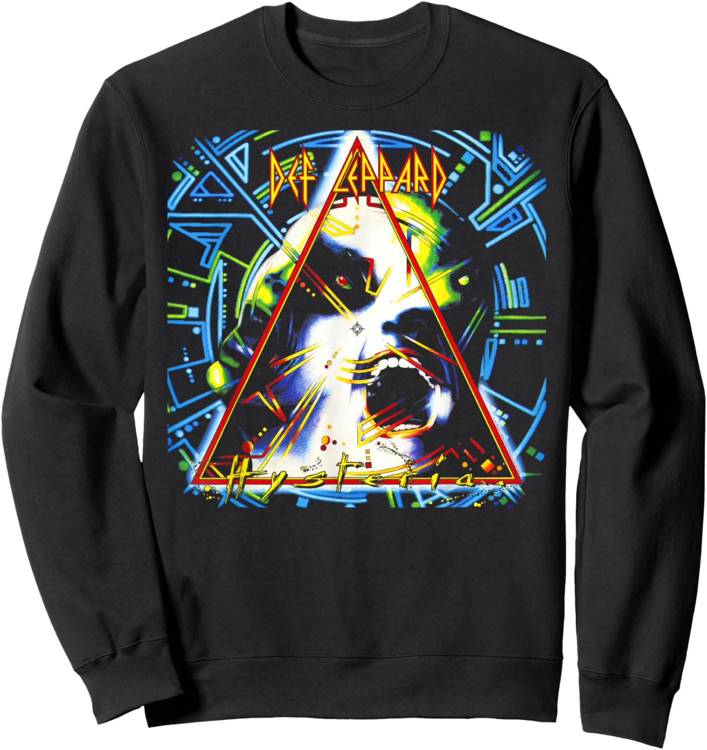 Def Leppard - Hysteria Sweatshirt - Sweatshirt | Black