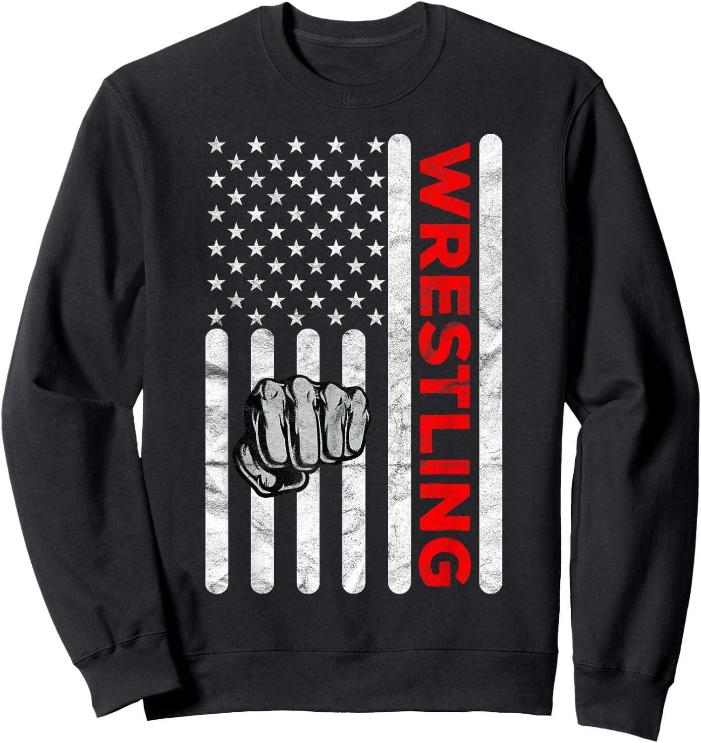 Wrestling Gifts Boys Girls Training Sports Team Cool Teen Sweatshirt - Sweatshirt | Black