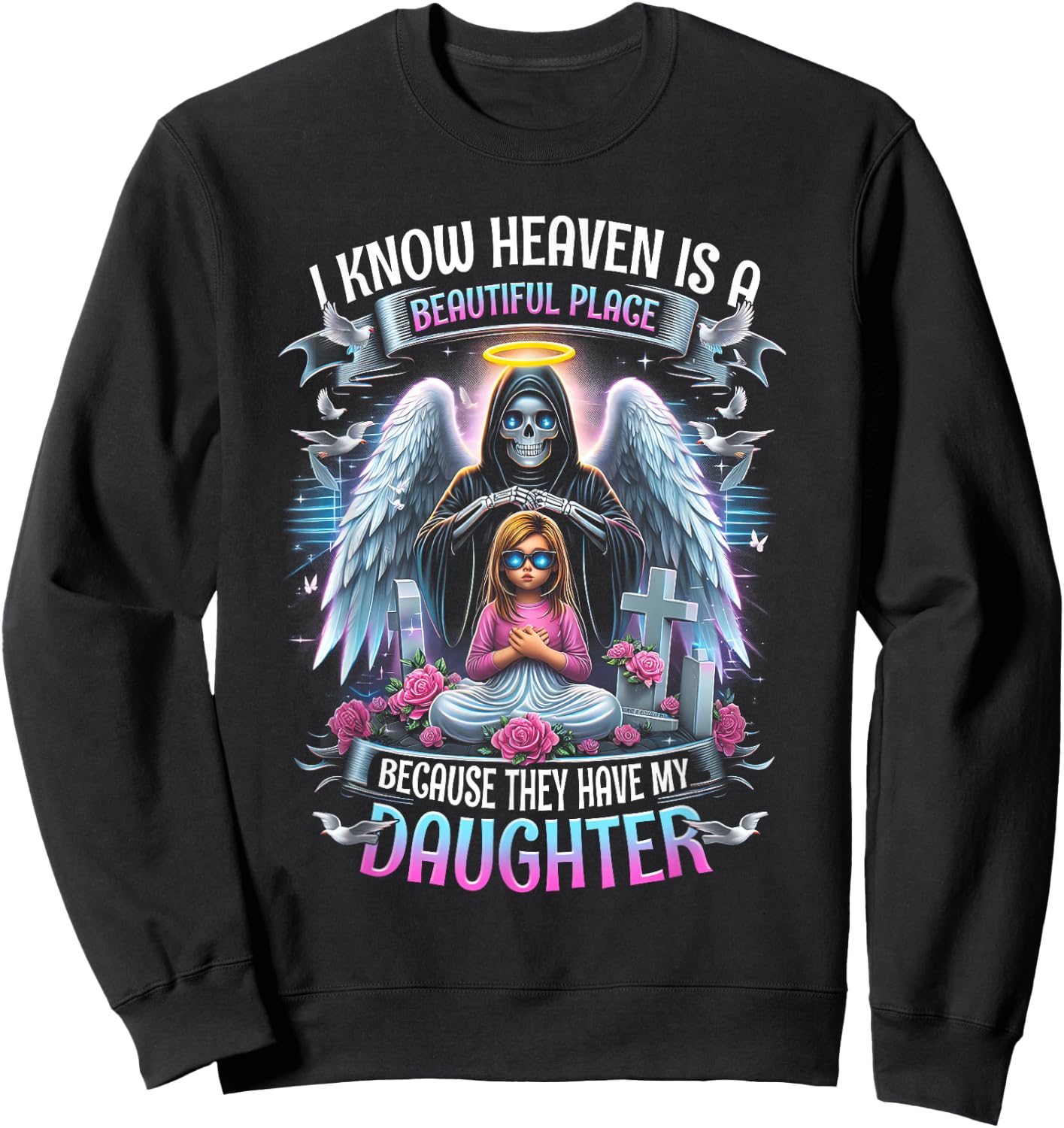Mothers Grief Sweatshirt - Sweatshirt | Black