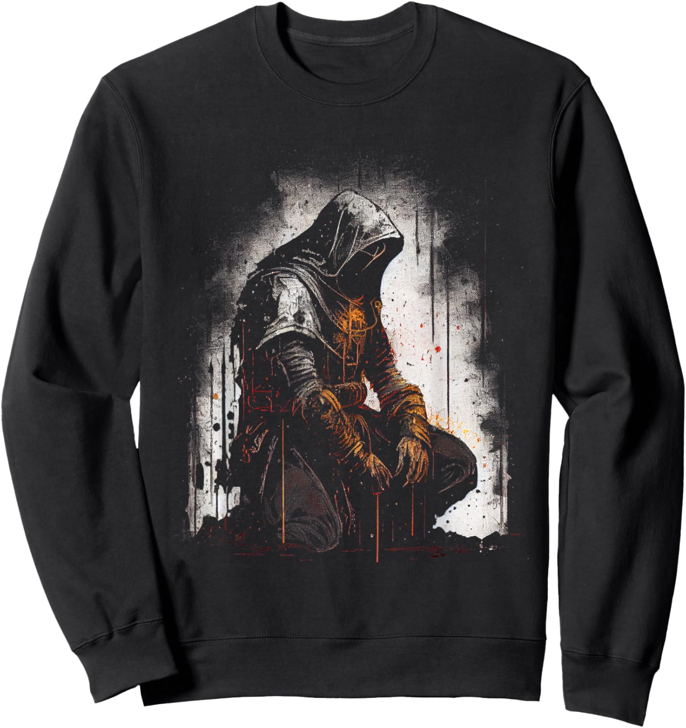 Knight Templar Christian Warrior Of God Crusader Gift Sweatshirt - Sweatshirt | Black