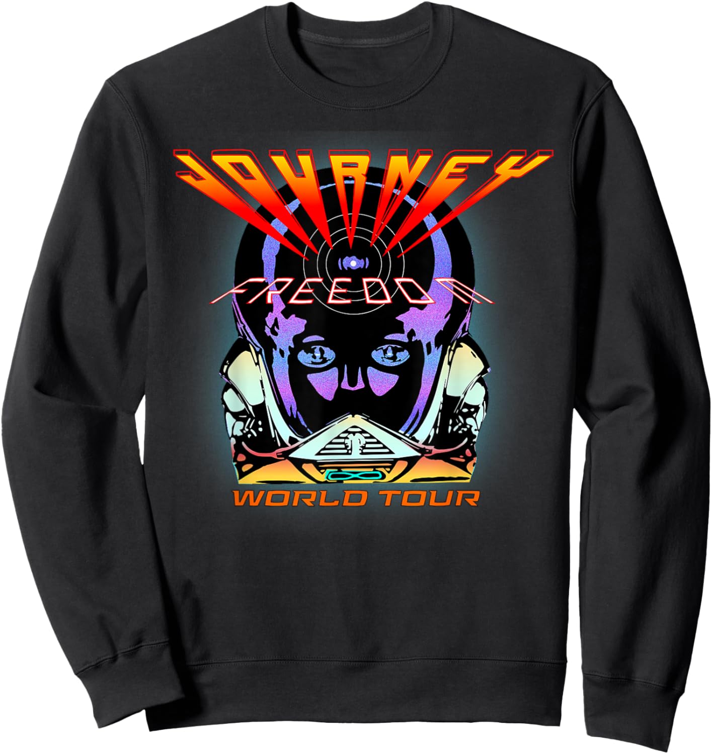 Journey Men's Frontiers Tour , Black, Small Sweatshirt - Sweatshirt | Black