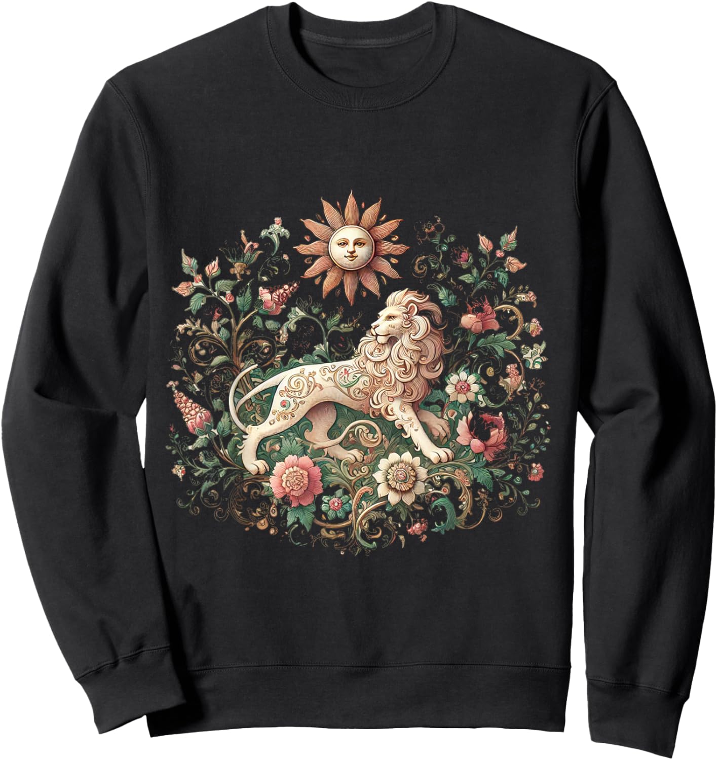 Persian Lion and Sun, Shir o Khorshid Sweatshirt - Sweatshirt | Black