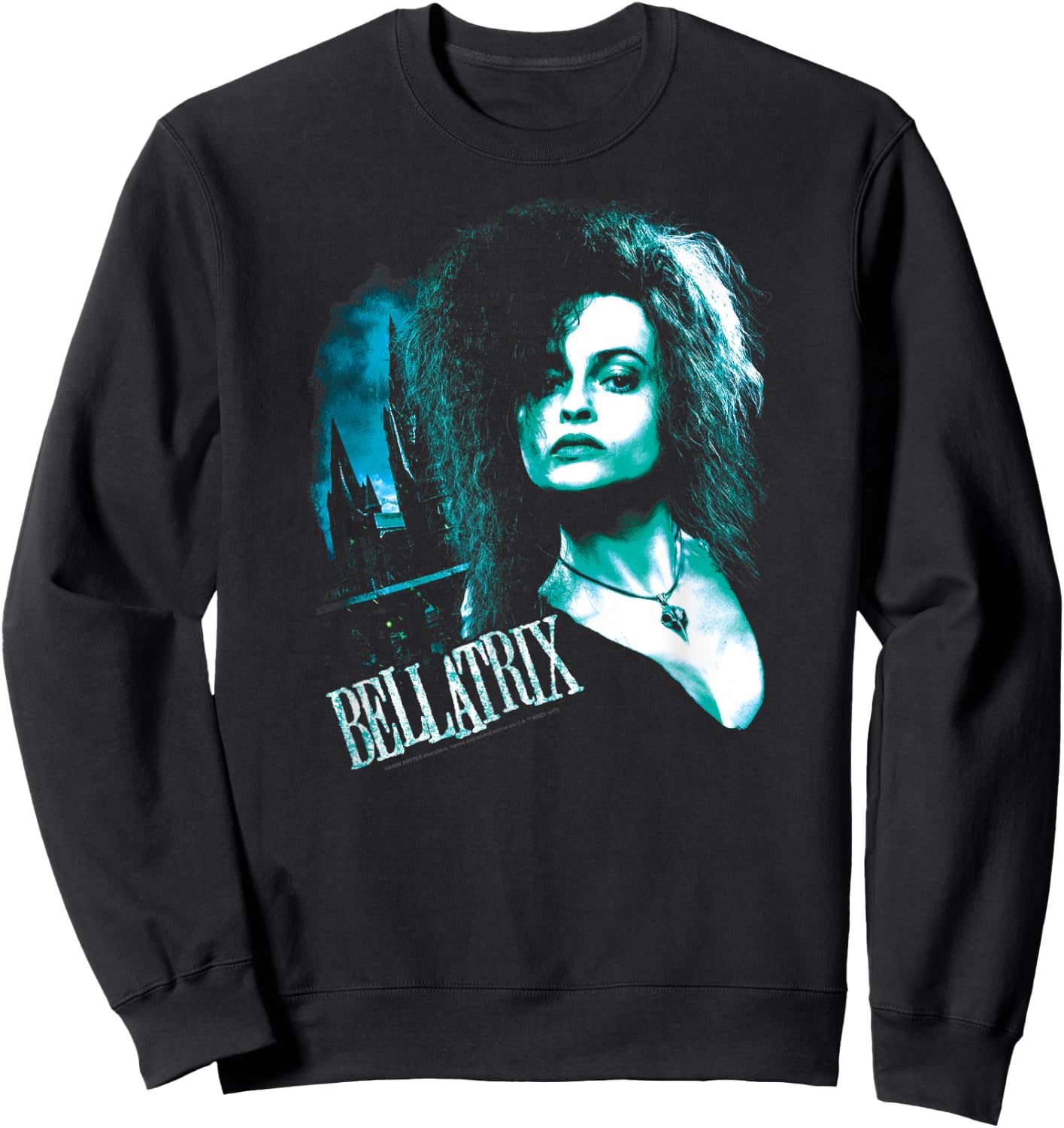 Harry Potter Bellatrix Closeup Sweatshirt - Sweatshirt | Black