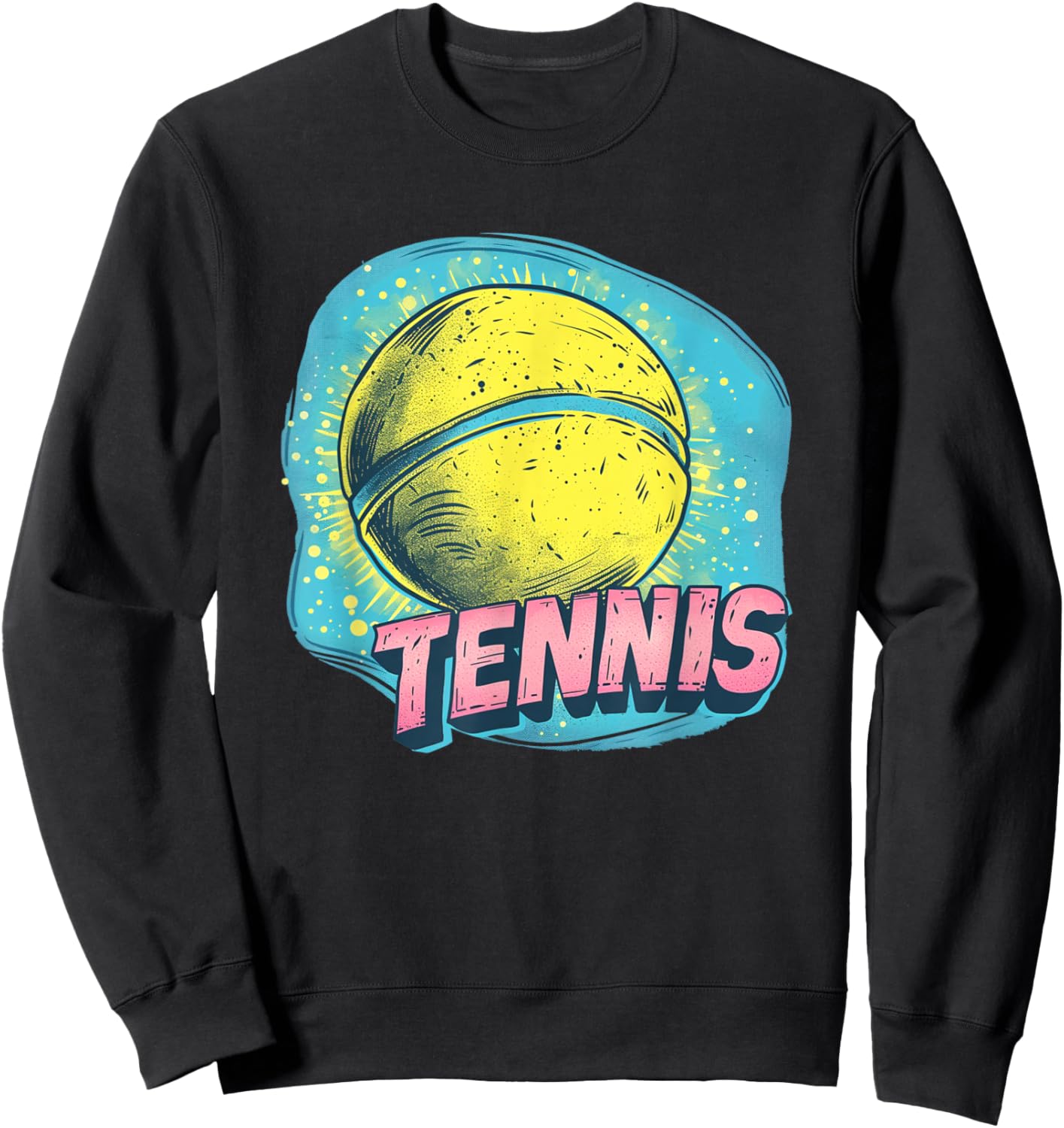 Pretty cool Tennis Outfit for Boys and Girls Sweatshirt - Sweatshirt | Black