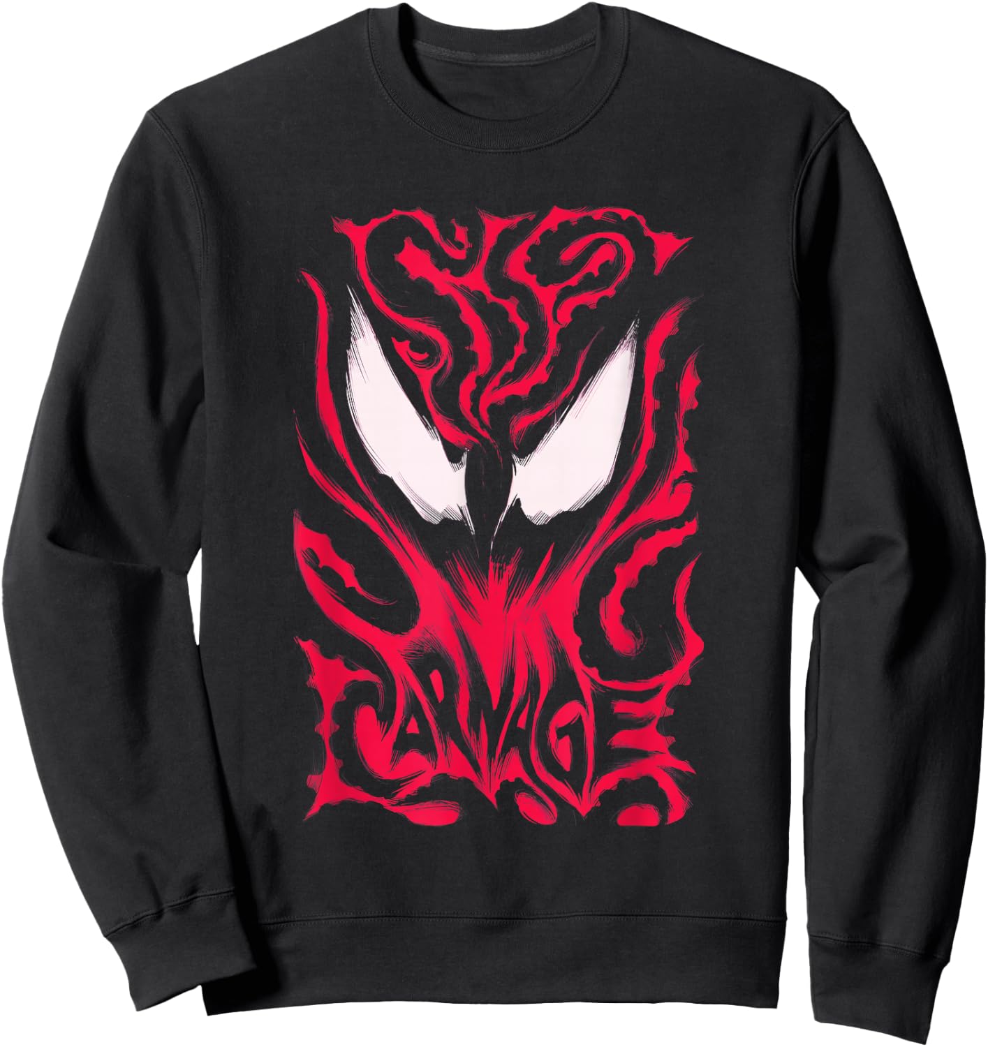 Marvel Comics Carnage Evil Eyes Sweatshirt - Sweatshirt | Black