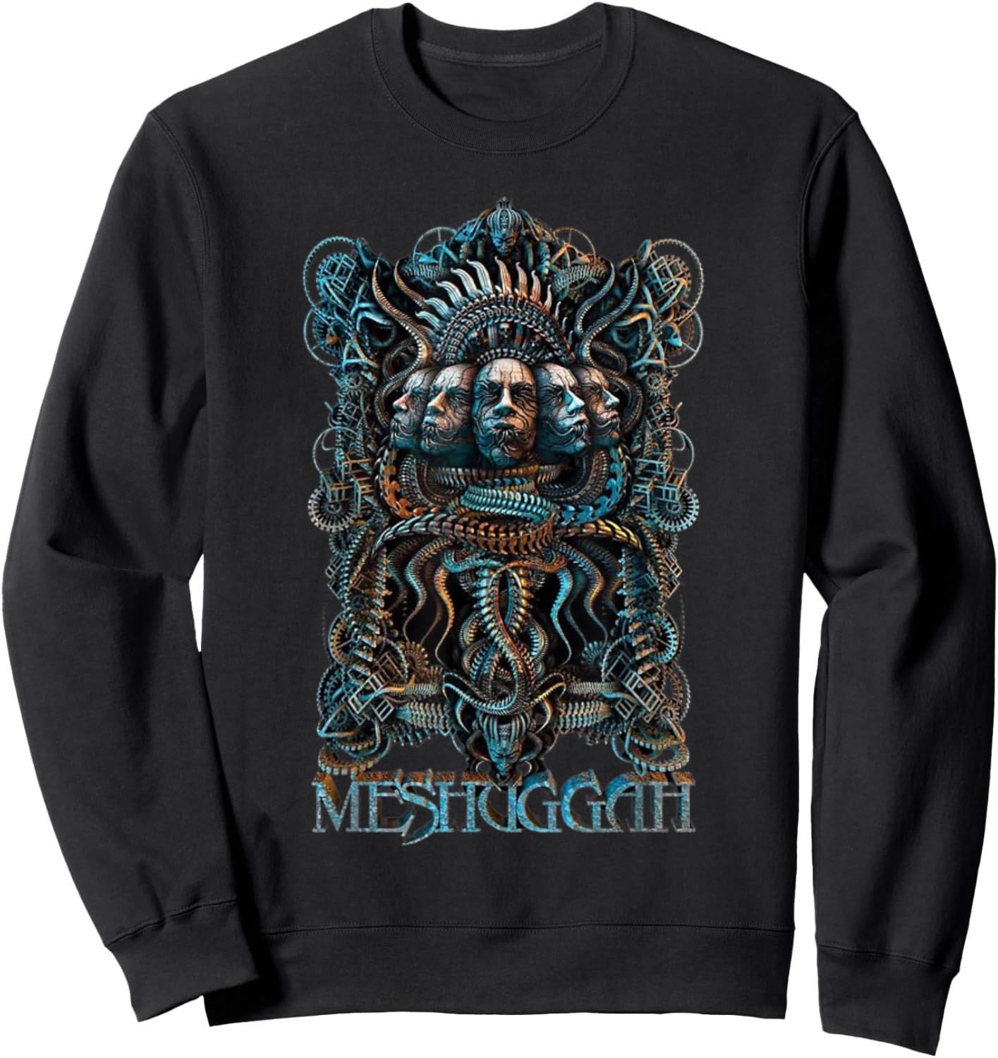 Christmas gifts for Meshuggah - Meshuggah Graphic Design Sweatshirt - Sweatshirt | Black