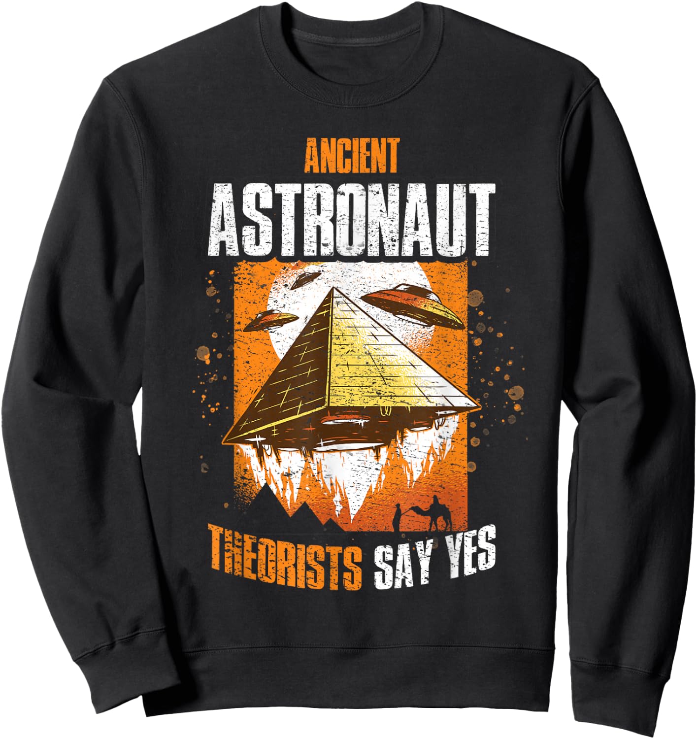 Ancient Alien Theorist Sweatshirt - Sweatshirt | Black