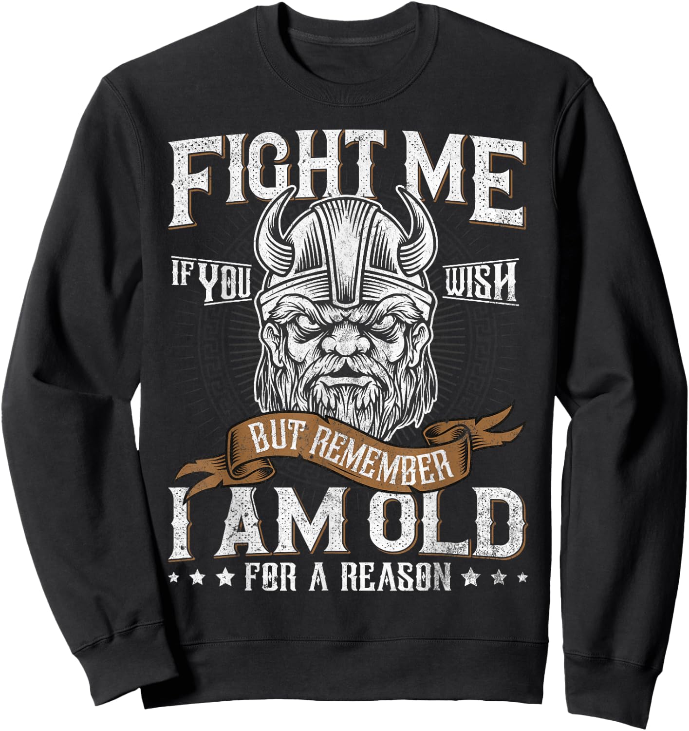 Viking Quote Celtic Symbols Nordic Culture Sweatshirt - Sweatshirt | Black