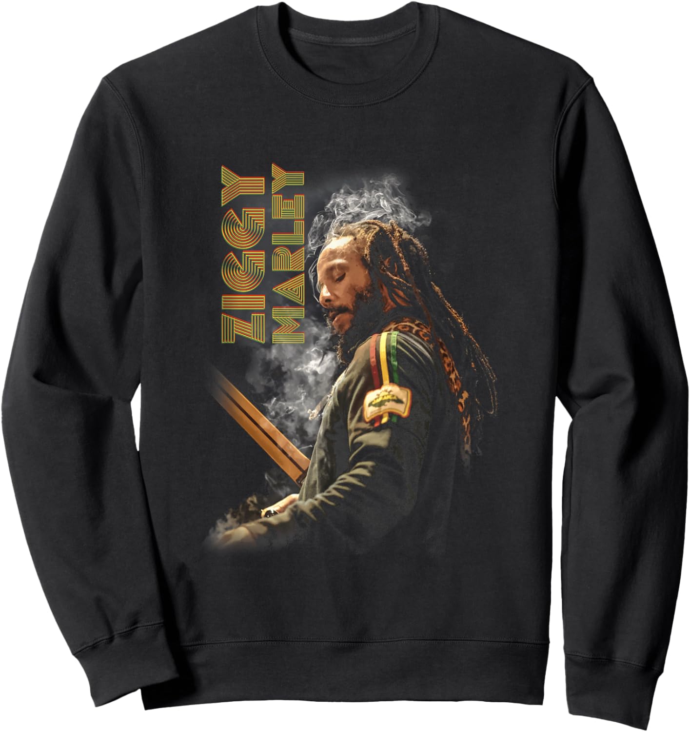 Ziggy Marley - Official Merchandise - Smoke Sweatshirt - Sweatshirt | Black