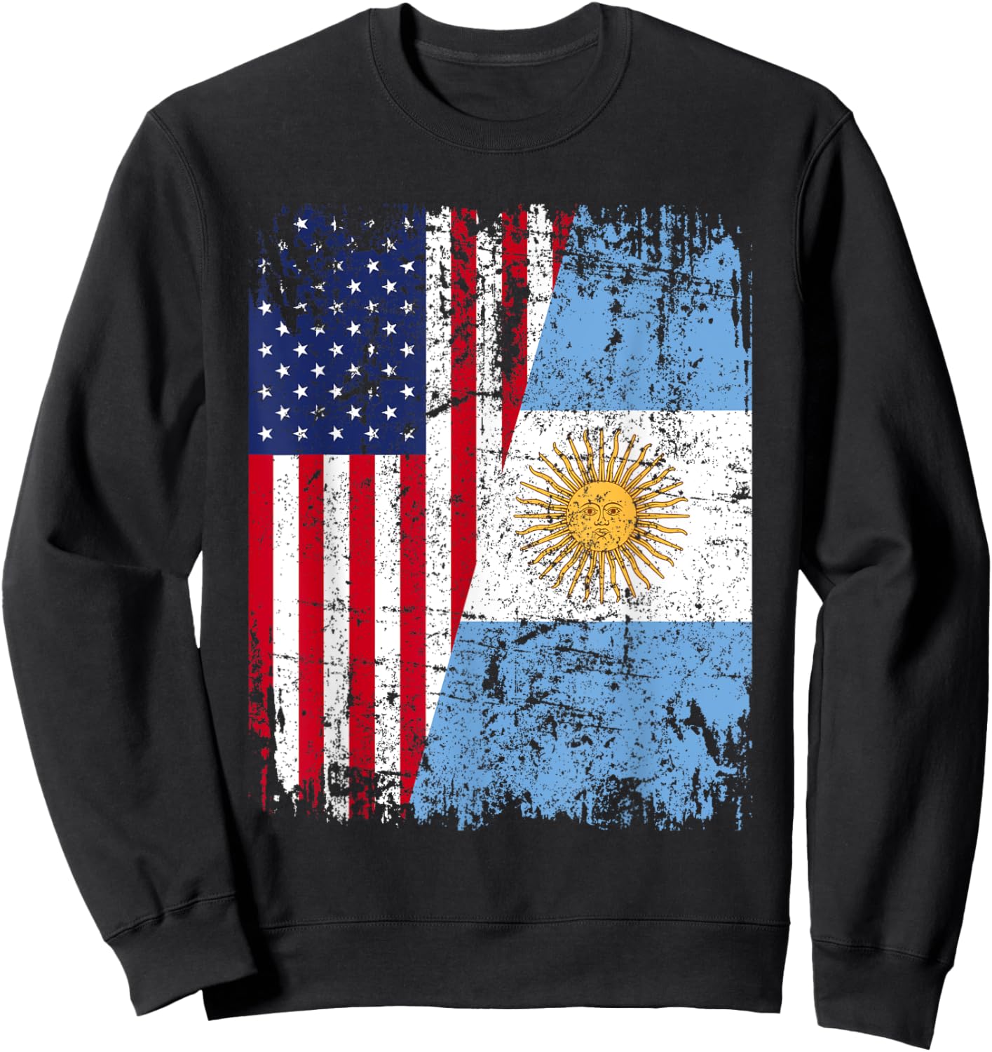 ARGENTINIAN American Flag | Men Women Kids | ARGENTINA Sweatshirt - Sweatshirt | Black