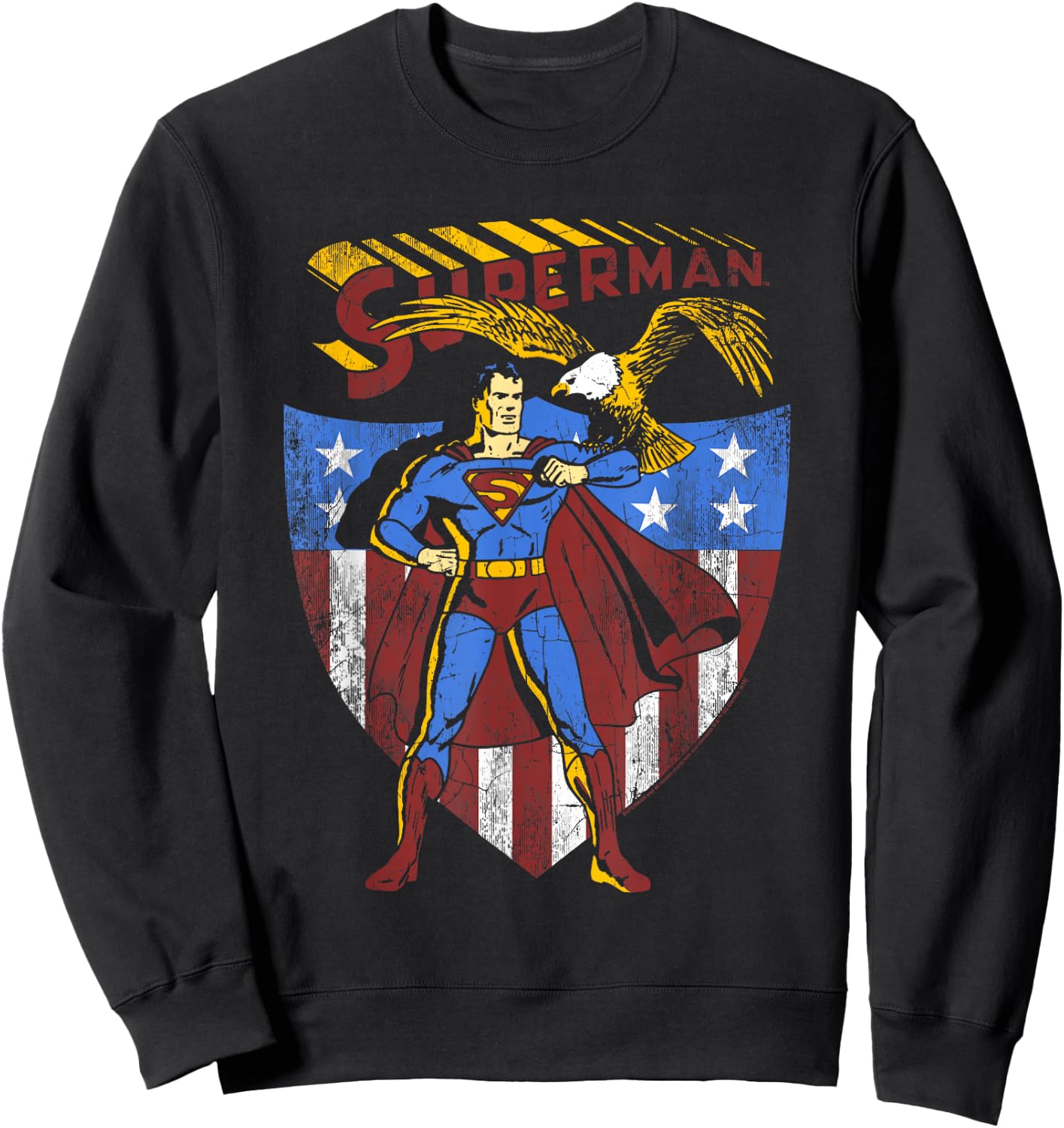 Superman All American Sweatshirt - Sweatshirt | Black