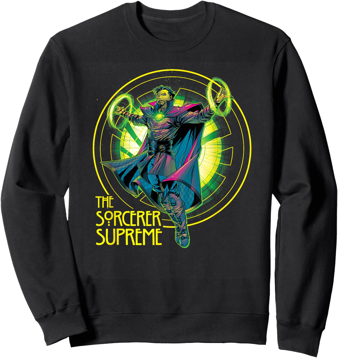 Marvel Doctor Strange The Sorcerer Supreme Sweatshirt - Sweatshirt | Black