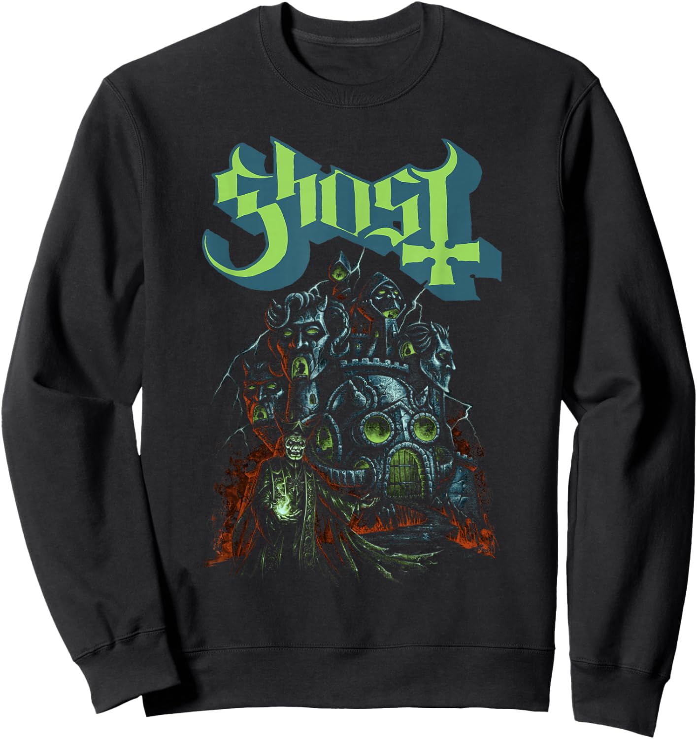 Ghost – Ghoul Castle Sweatshirt - Sweatshirt | Black