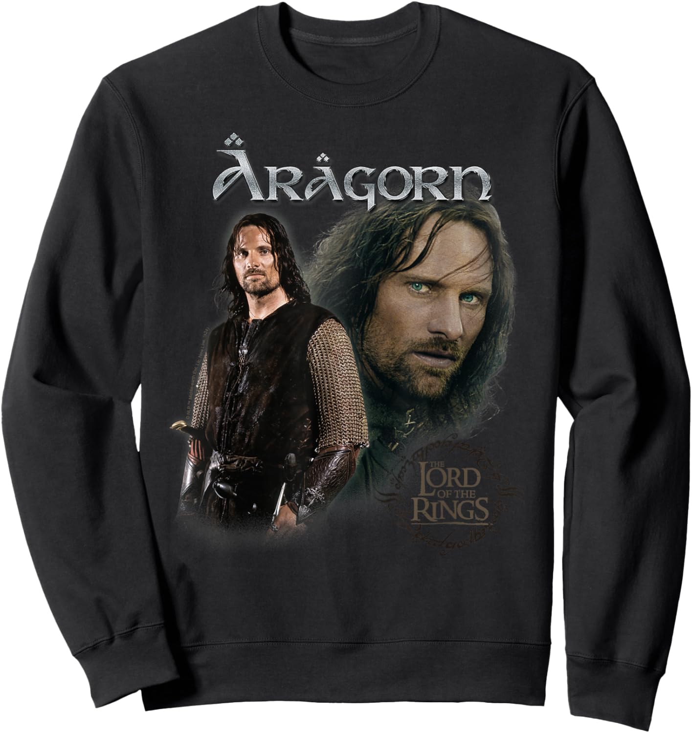 Lord of The Rings - Aragorn Sweatshirt - Sweatshirt | Black