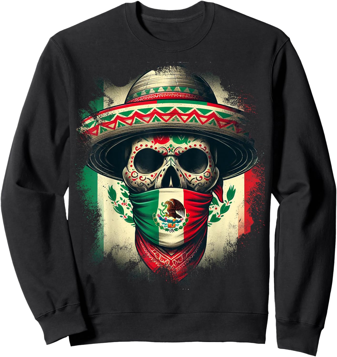 Mexico Mexico Cinco De Mayo Tijuana Pride Mexican Sweatshirt - Sweatshirt | Black