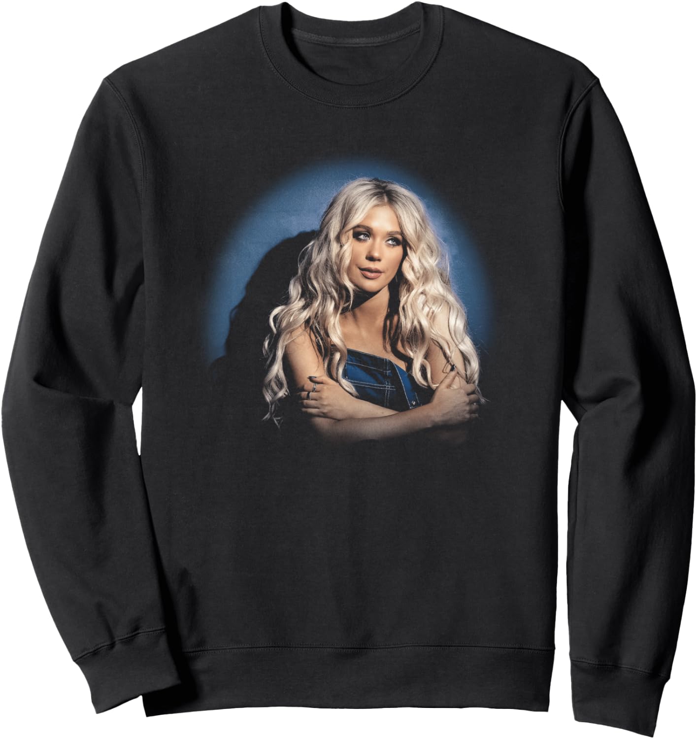 Megan Moroney Am I Okay Spotlight Sweatshirt - Sweatshirt | Black