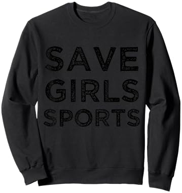 Save Girls Sports Sweatshirt - Sweatshirt | Black