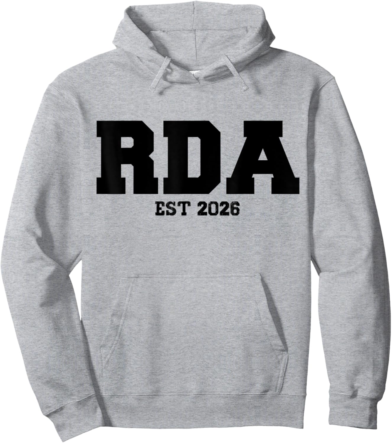 RDA Est. 2026 Registered Dental Assistant Student Graduation Hoodie - Hoodie | Ash