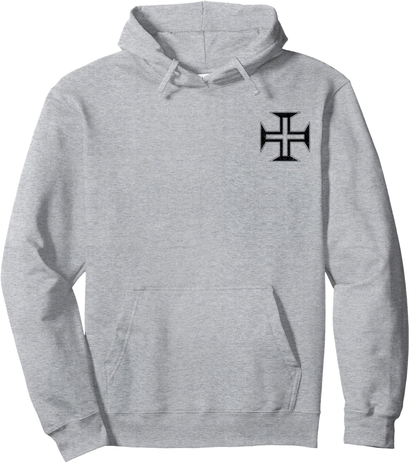 Portuguese Cross Order of Christ Cross Portugal Hoodie - Hoodie | Ash