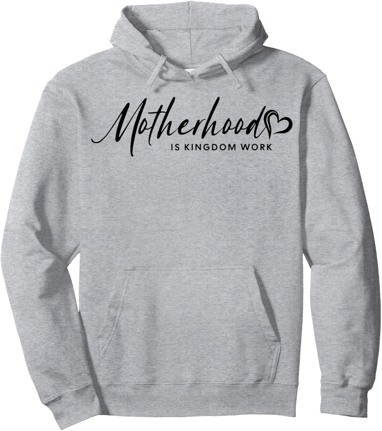 Motherhood Is My Ministry, Motherhood Is Kingdom Work Outfit Hoodie - Hoodie | Ash