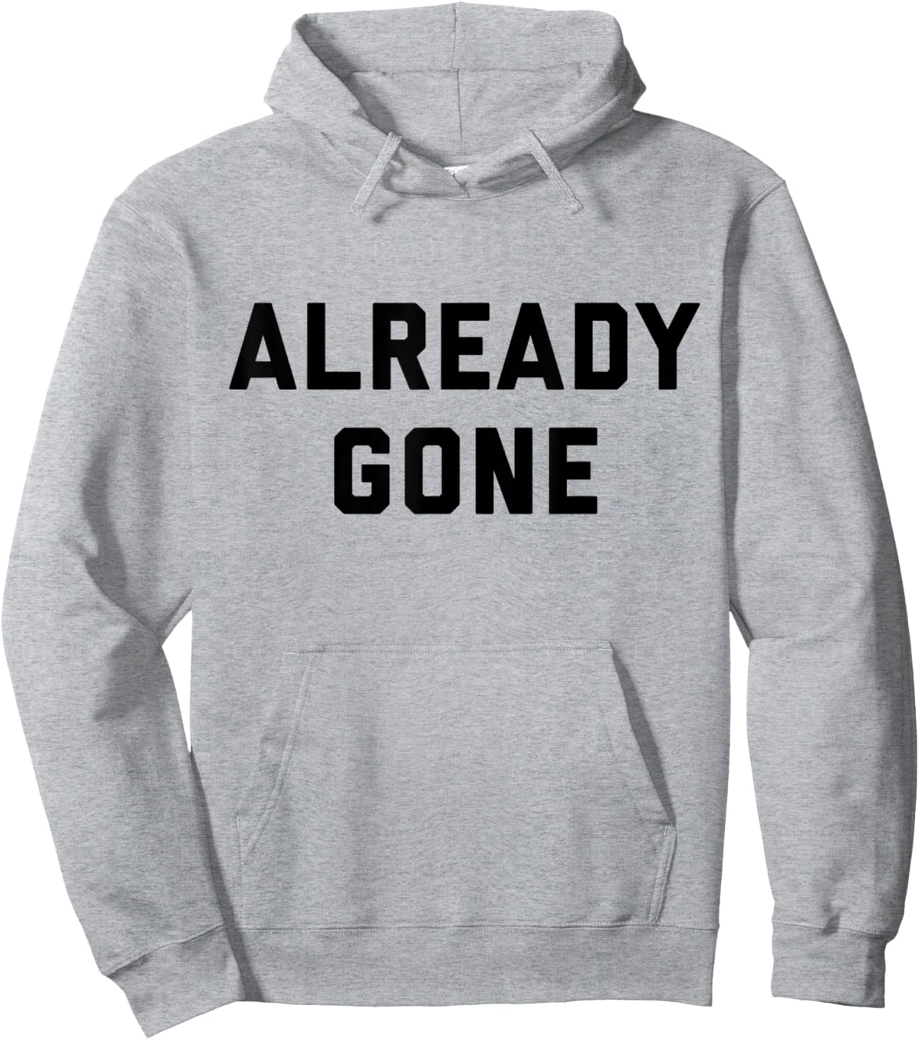 ALREADY GONE 1970s LA Country Southern Rock Music Hoodie - Hoodie | Ash