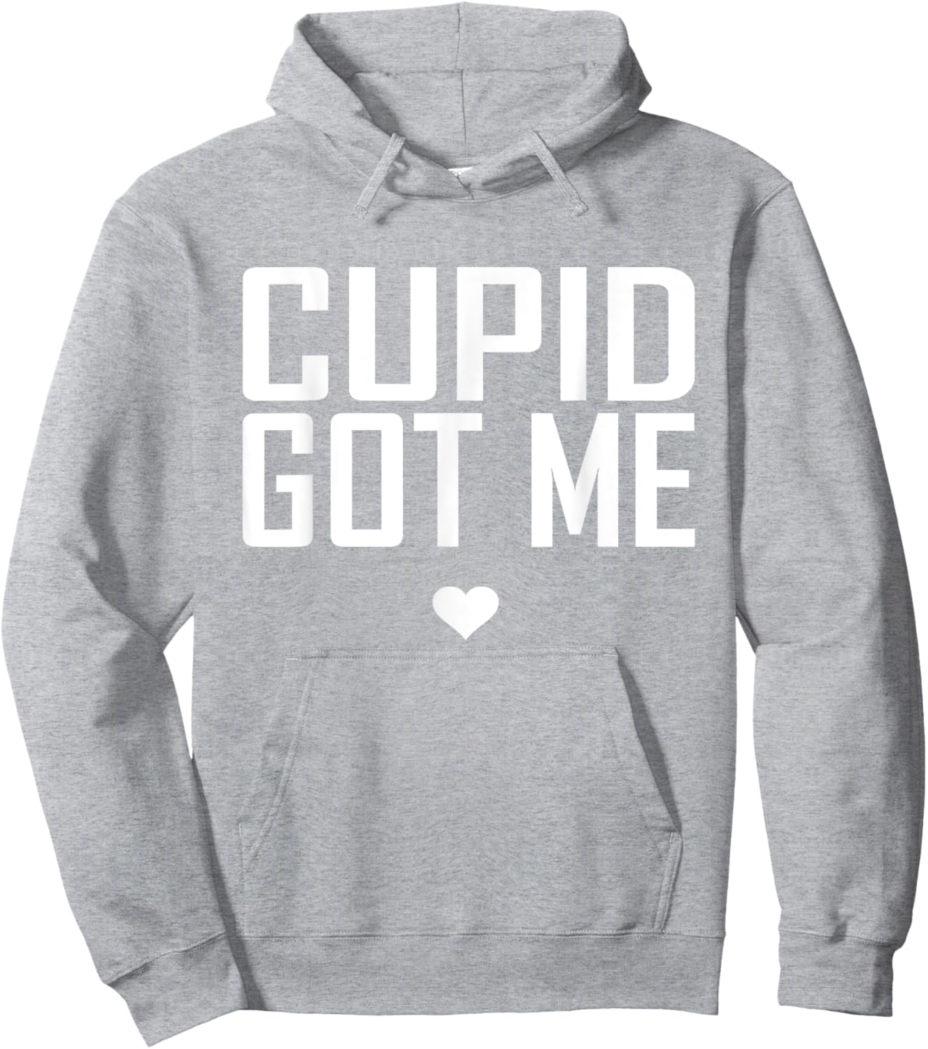 Cupid got me cute romance cherub valentine gift outfit Hoodie - Hoodie | Ash