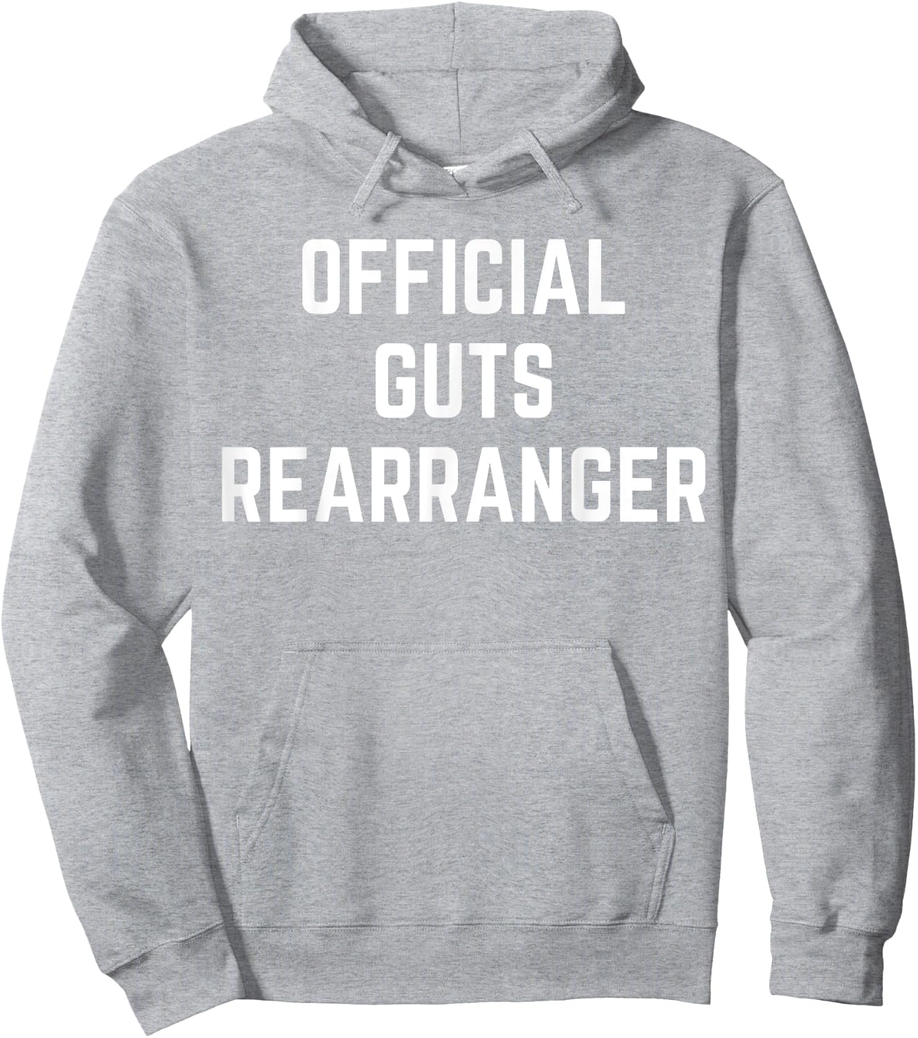 Official Guts Rearranger Funny Saying Doctor Surgeon Gag Hoodie - Hoodie | Ash