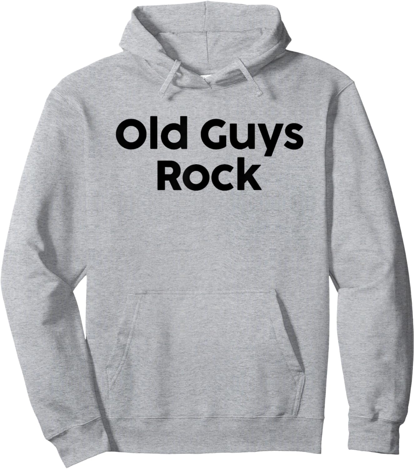 Old Guys Rock Aging Funny Saying Old Age Hoodie - Hoodie | Ash