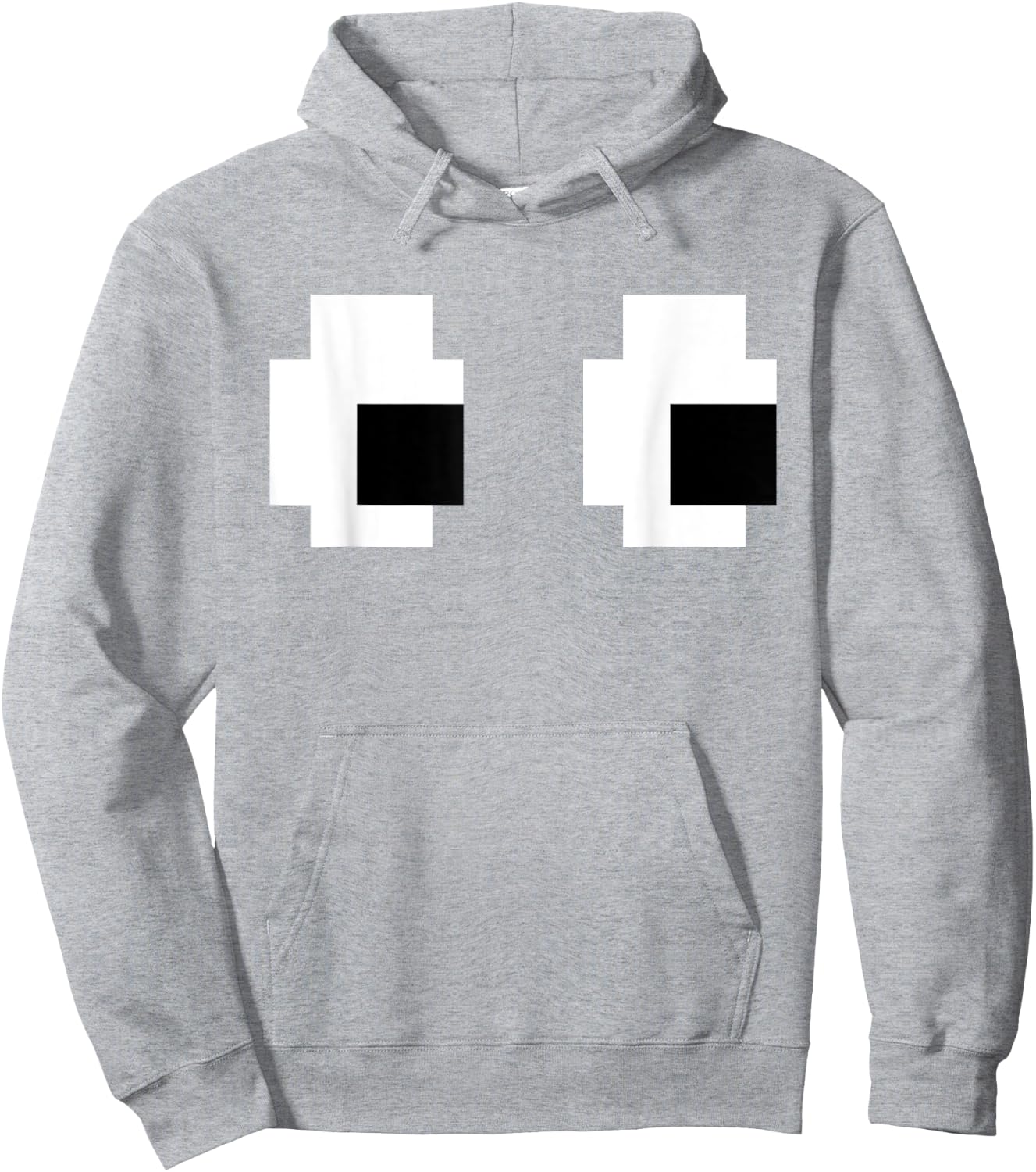 Retro Arcade Game Ghost 80s 8 bit Halloween Group Costume Hoodie - Hoodie | Ash