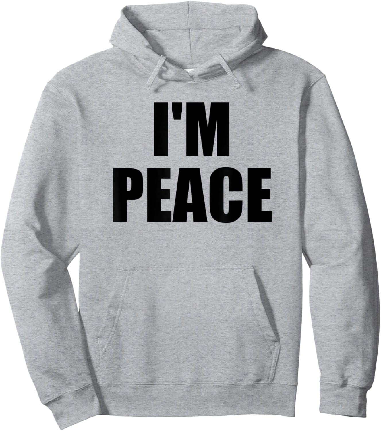 I COME IN PEACE - I'M PEACE Couples Hoodie - Hoodie | Ash