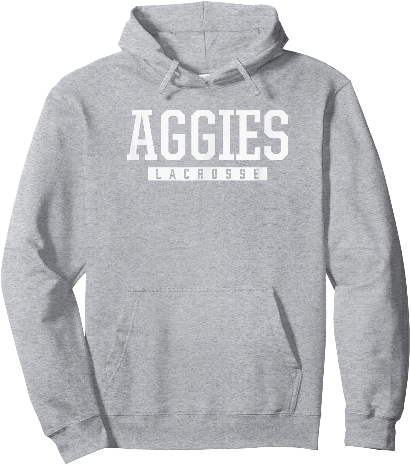 Sand Creek Aggies Lacrosse HS Hoodie - Hoodie | Ash