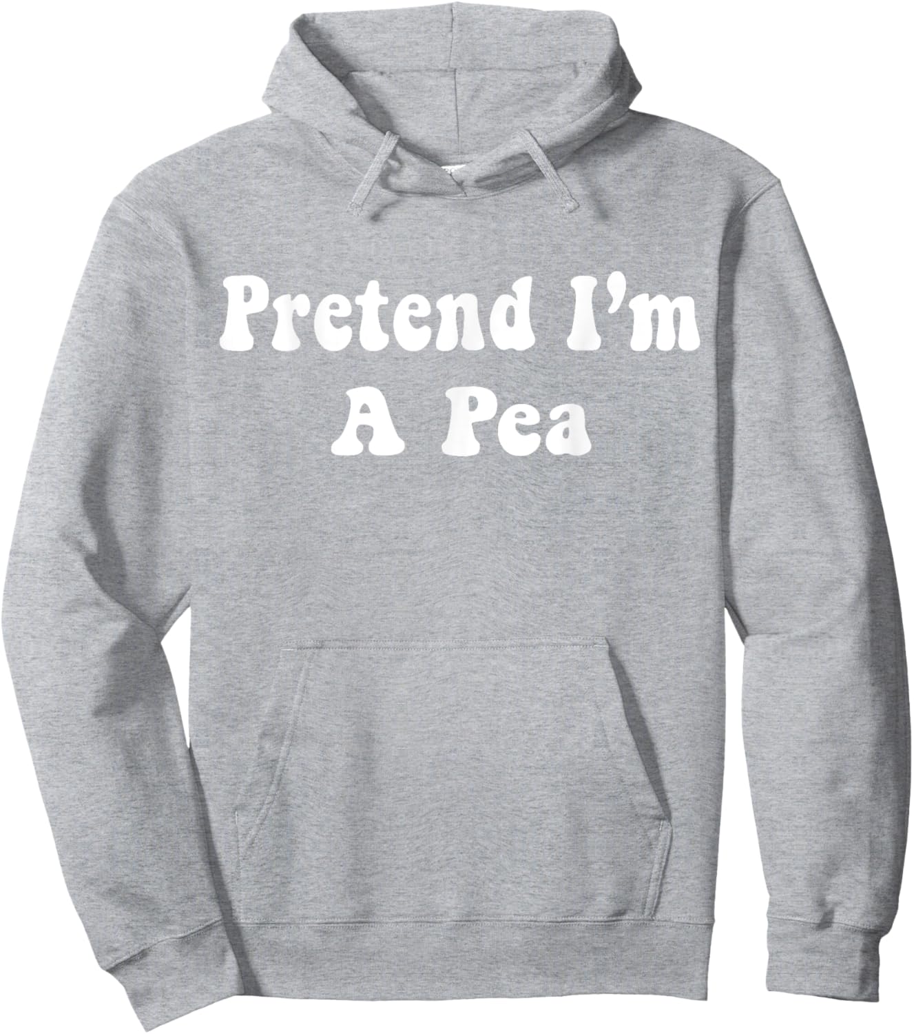 Pretend I'm A Pea Costume Halloween Adults, Kids Hoodie - Hoodie | Ash