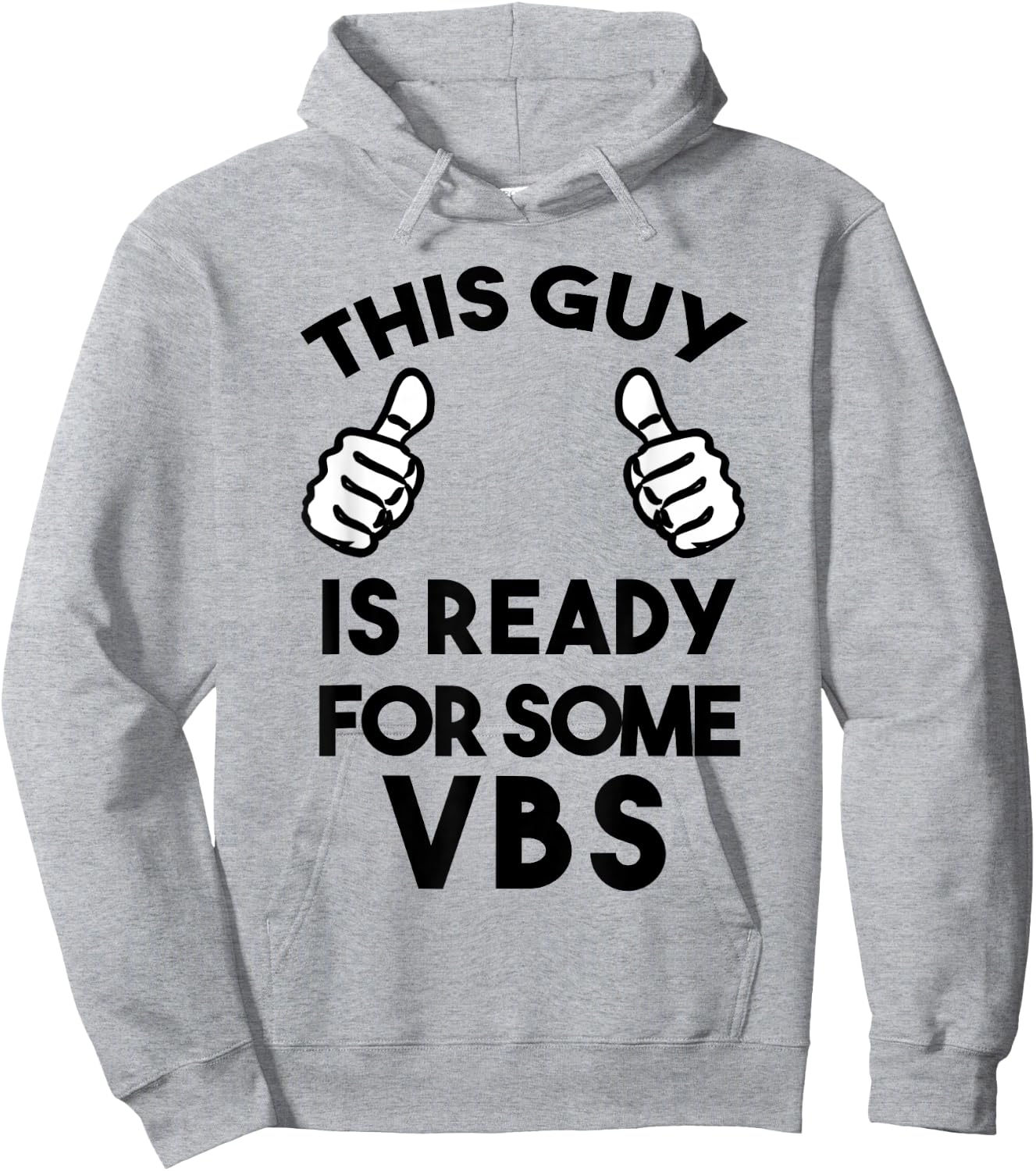 VBS I love Vacation Bible School Christian VBS Church Jesus Hoodie - Hoodie | Ash