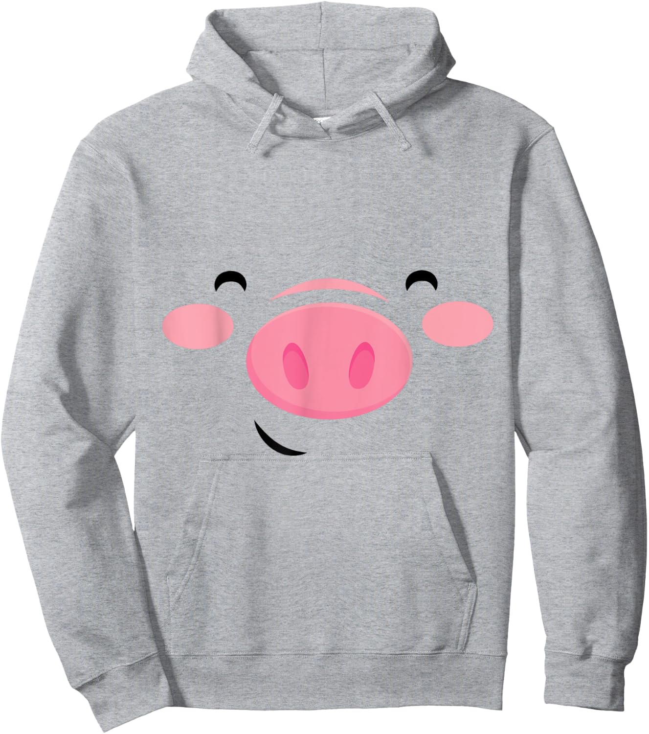 Pigface shirt Pig Face shirt Pig Face Costume Halloween Hoodie - Hoodie | Ash