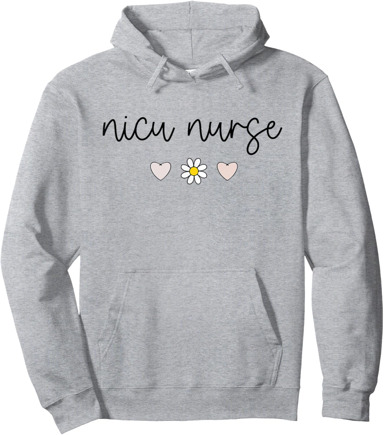 NICU Nurse Neonatal ICU Nurse Infant Care Specialist Newborn Hoodie - Hoodie | Ash