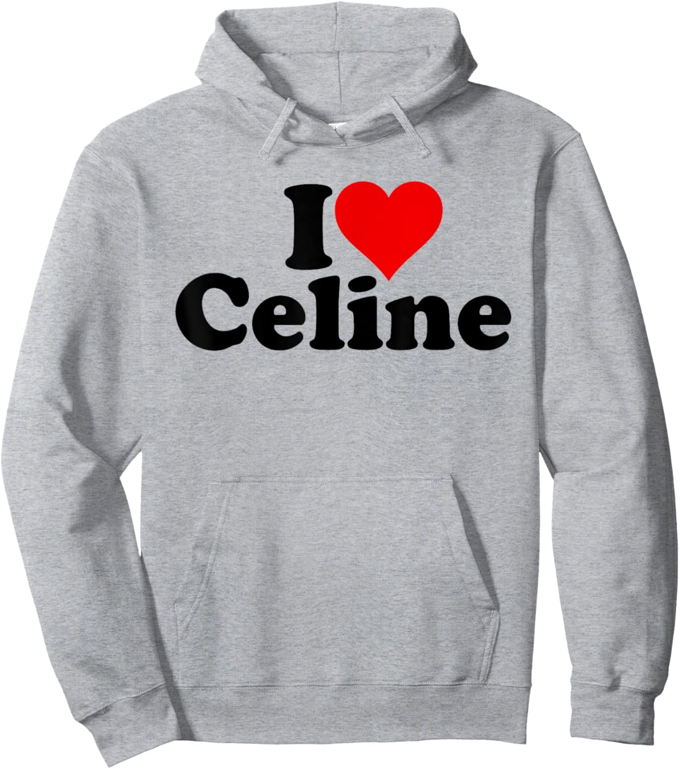 I Love Heart Celine Hoodie - Hoodie | Ash