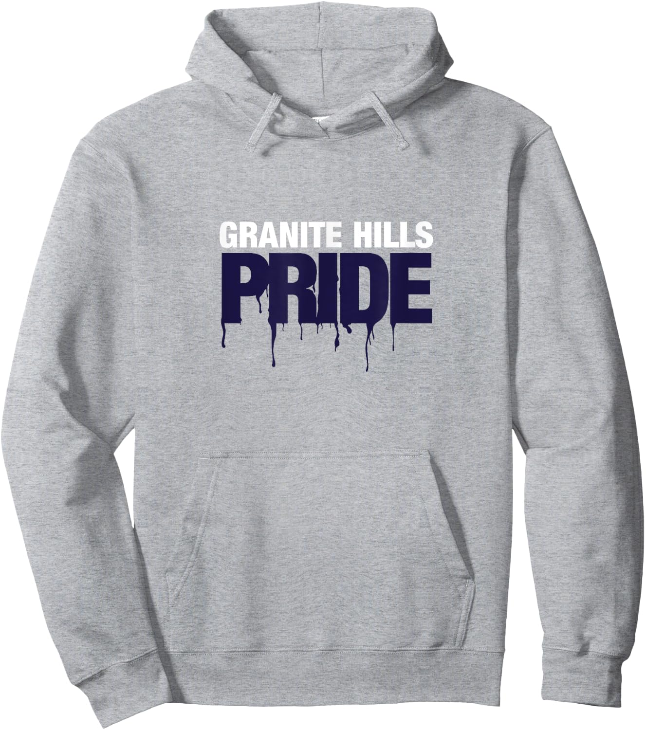 Granite Hills High School PRIDE Hoodie - Hoodie | Ash