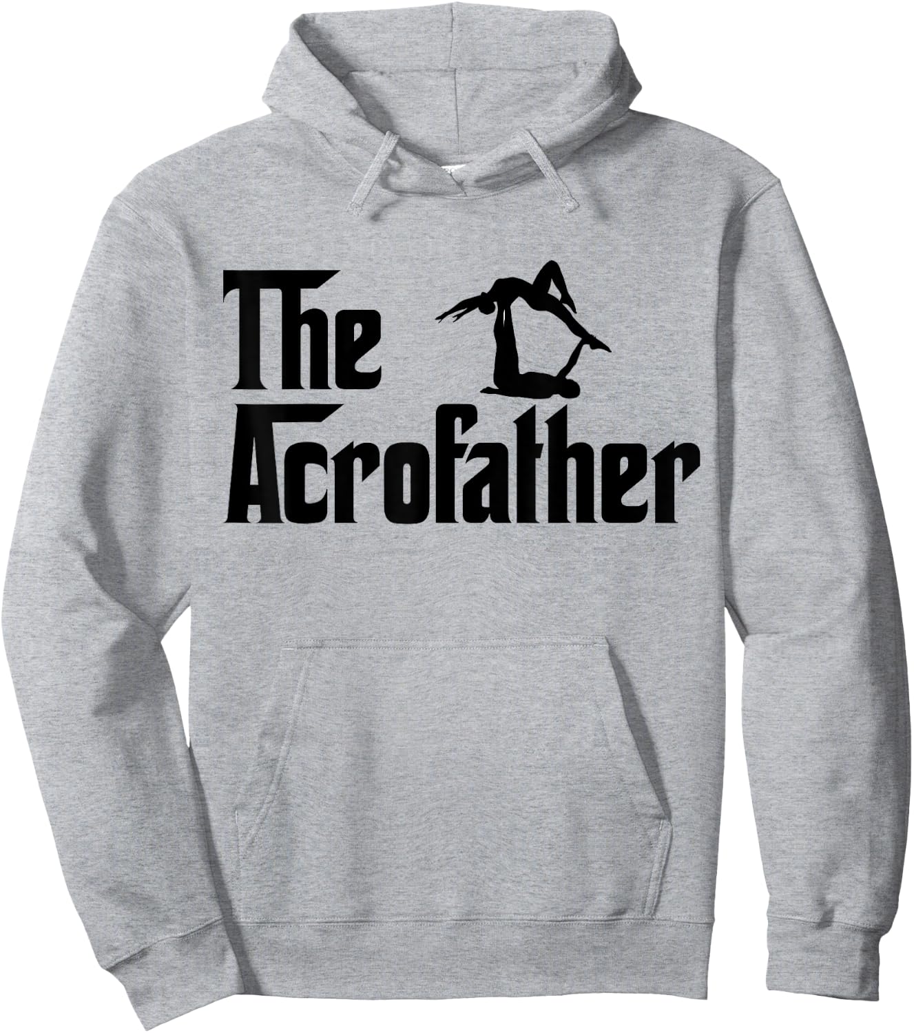 The Acroyoga Father Cool Acro Yoga Gift Shirt Hoodie - Hoodie | Ash