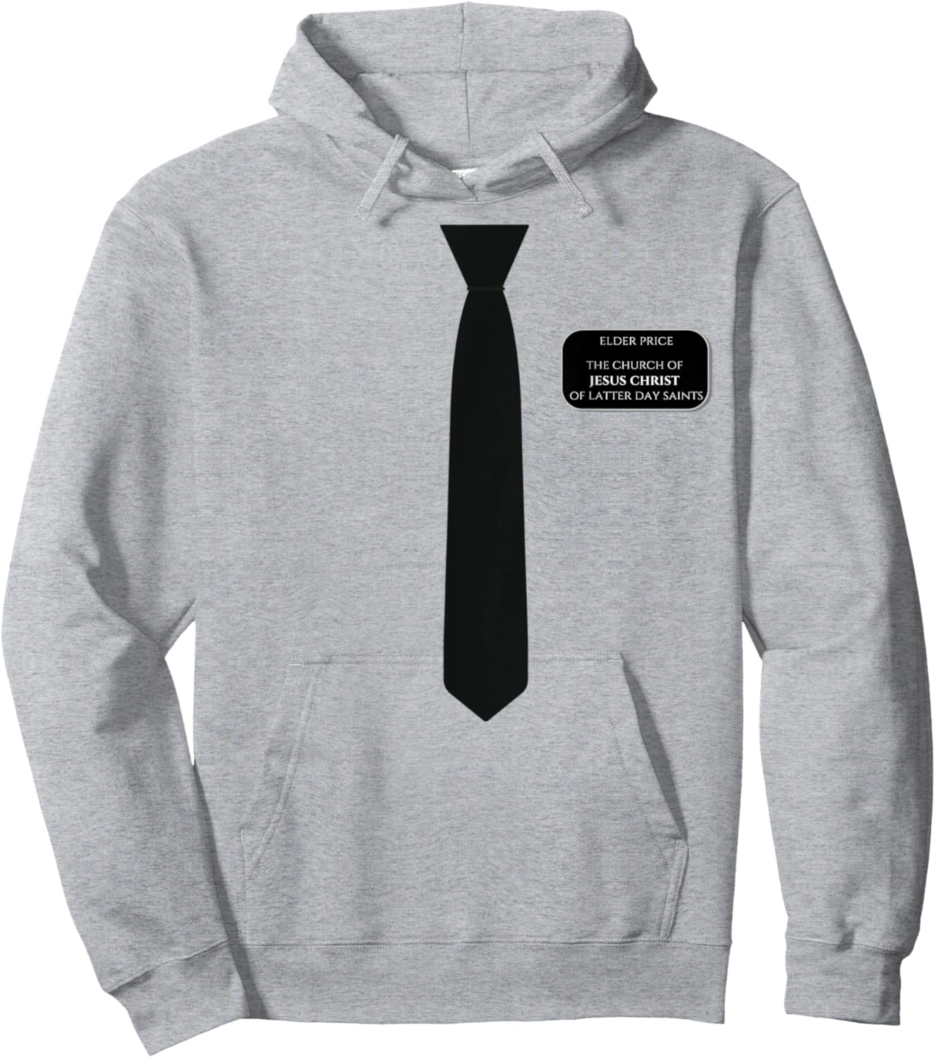 Book of Mormon Elder Price Costume Hoodie - Hoodie | Ash