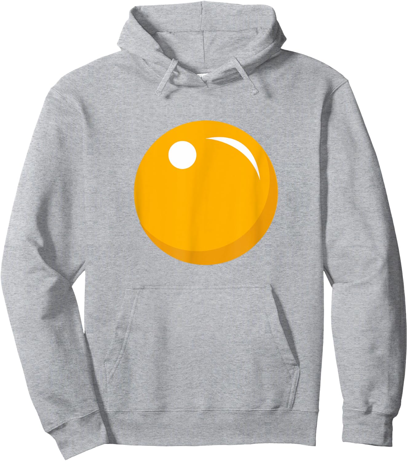 Deviled Egg Yolk Funny Fried Halloween Costume Kids Toddler Hoodie - Hoodie | Ash