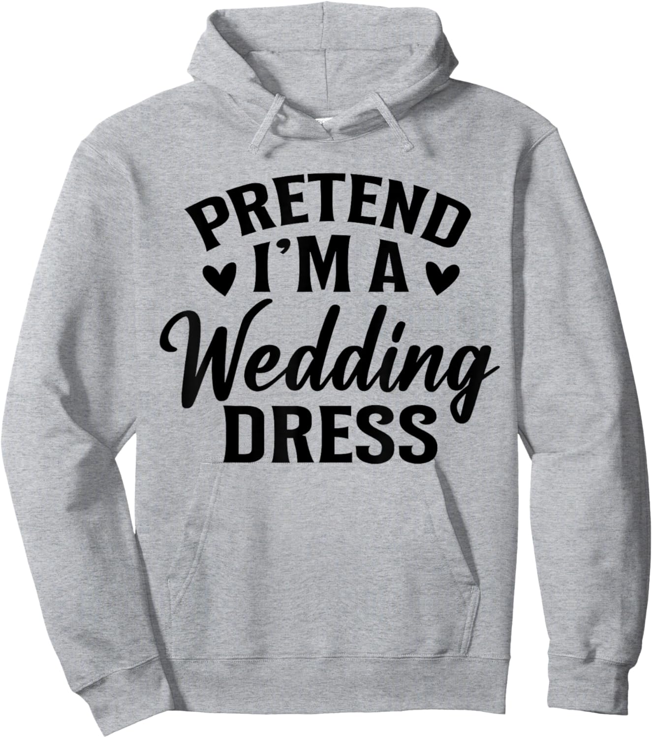 Pretend I’m A Wedding Dress Costume Halloween History Hoodie - Hoodie | Ash