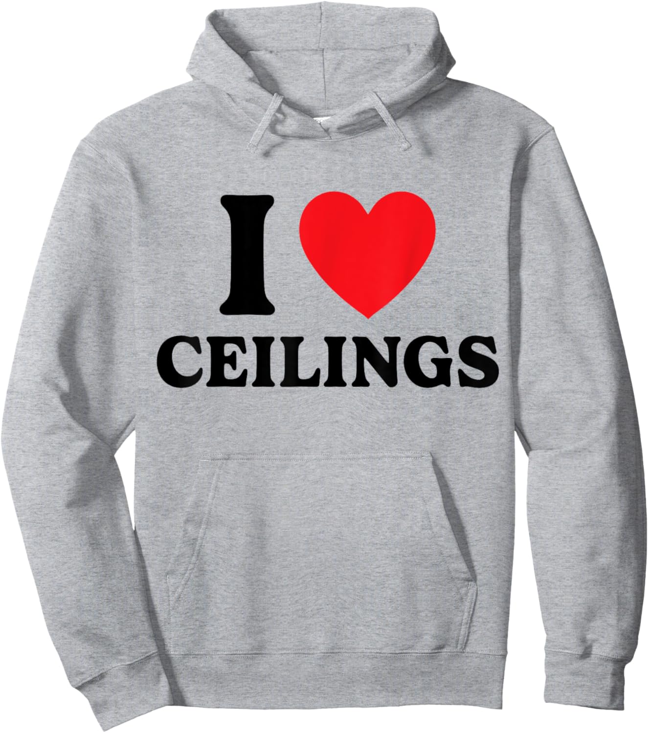 Ceiling Fan Pun Joke Humor Funny Ironic Wordplay Silly Punny Hoodie - Hoodie | Ash
